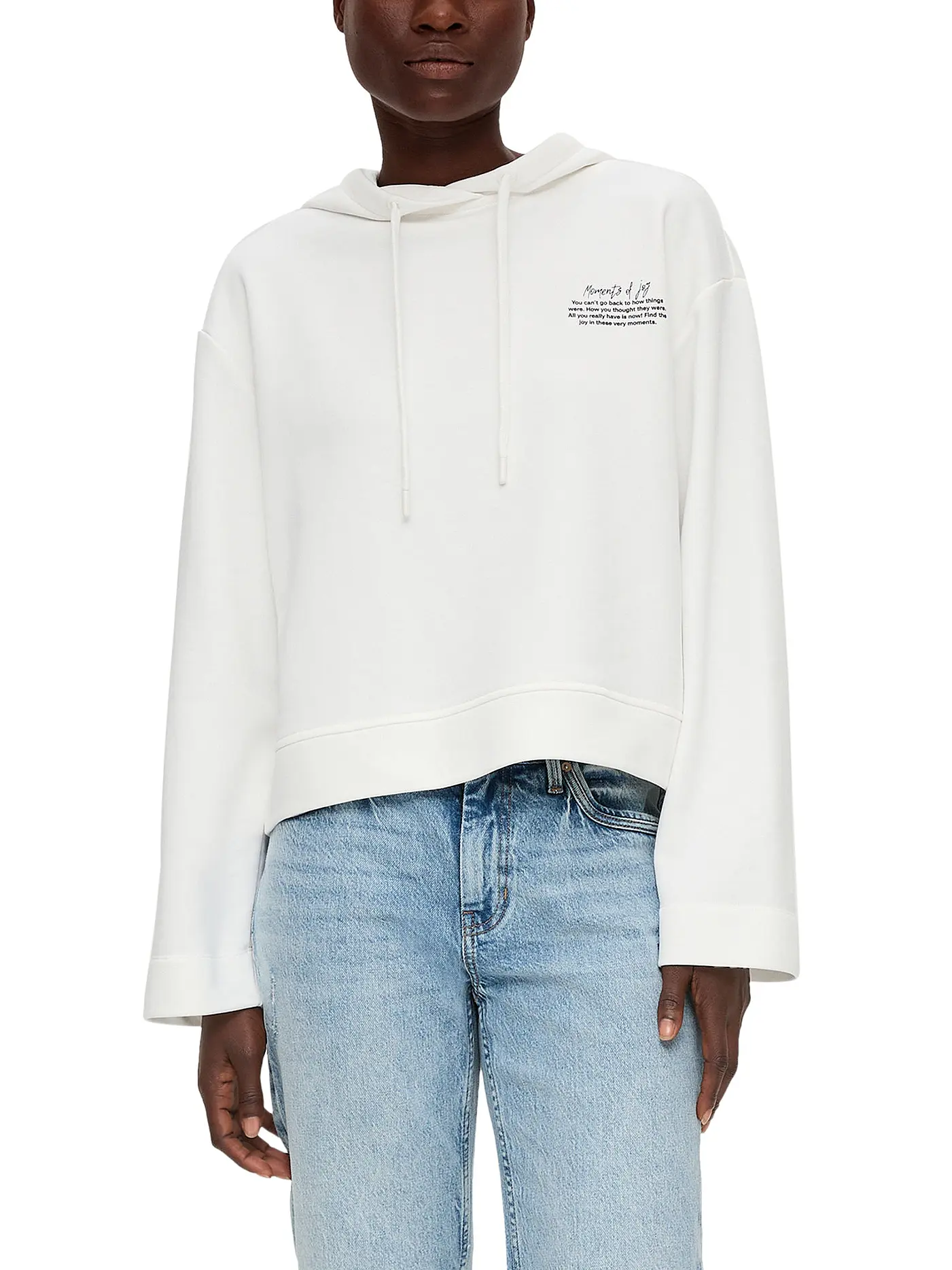 S.OLIVER | Kapuzensweater - Hoodie | weiss