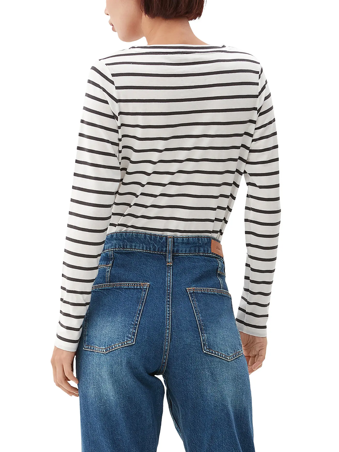 S.OLIVER | Langarmshirt | blau