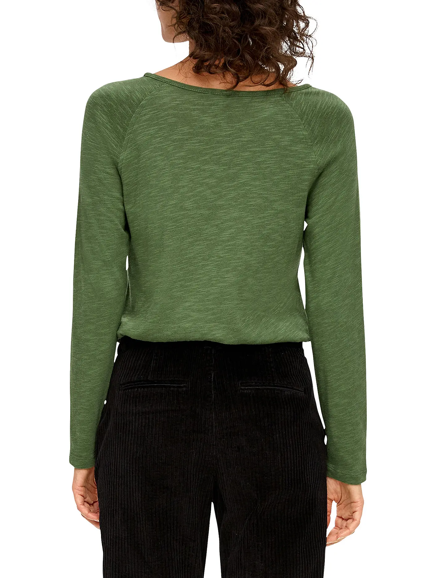 S.OLIVER | Langarmshirt | grün