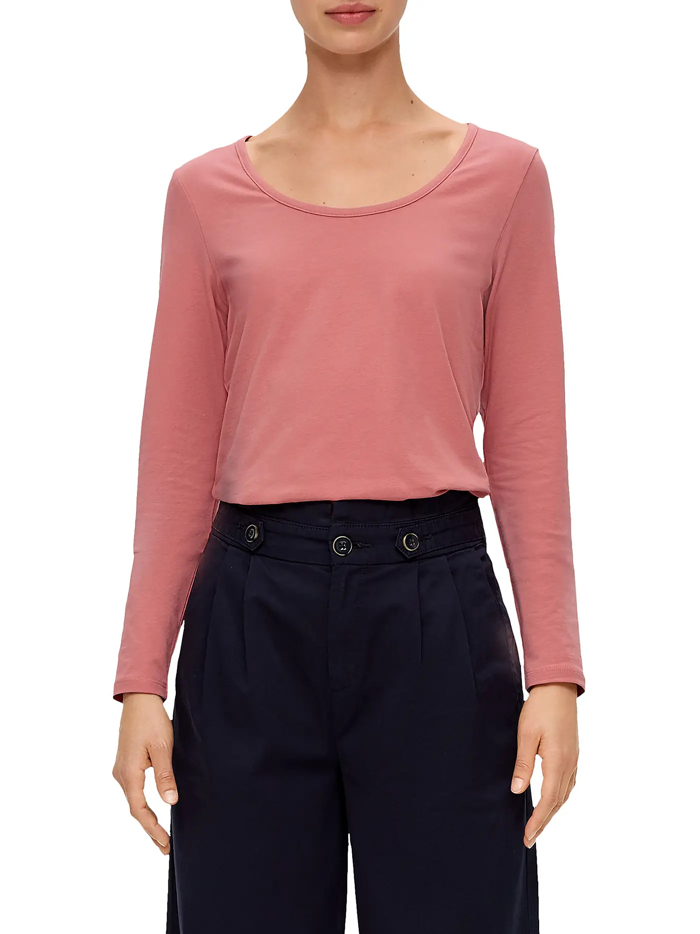 S.OLIVER | Langarmshirt | orange