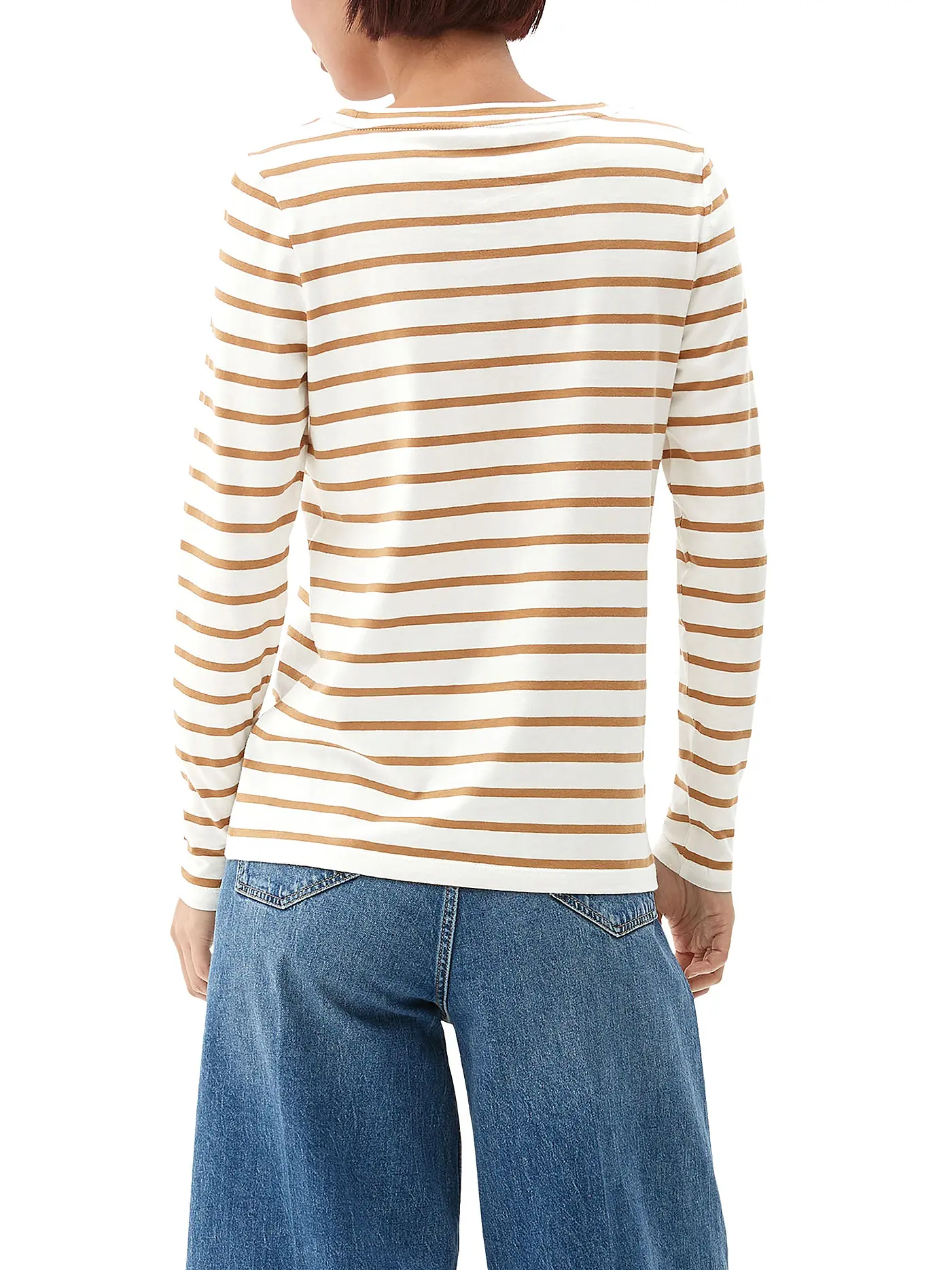 S.OLIVER | Langarmshirt | braun