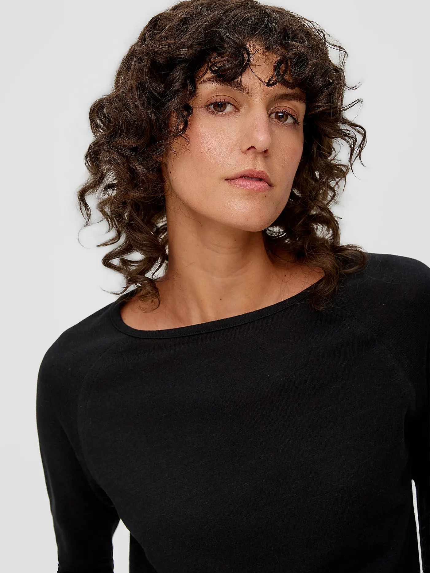S.OLIVER | Langarmshirt | schwarz