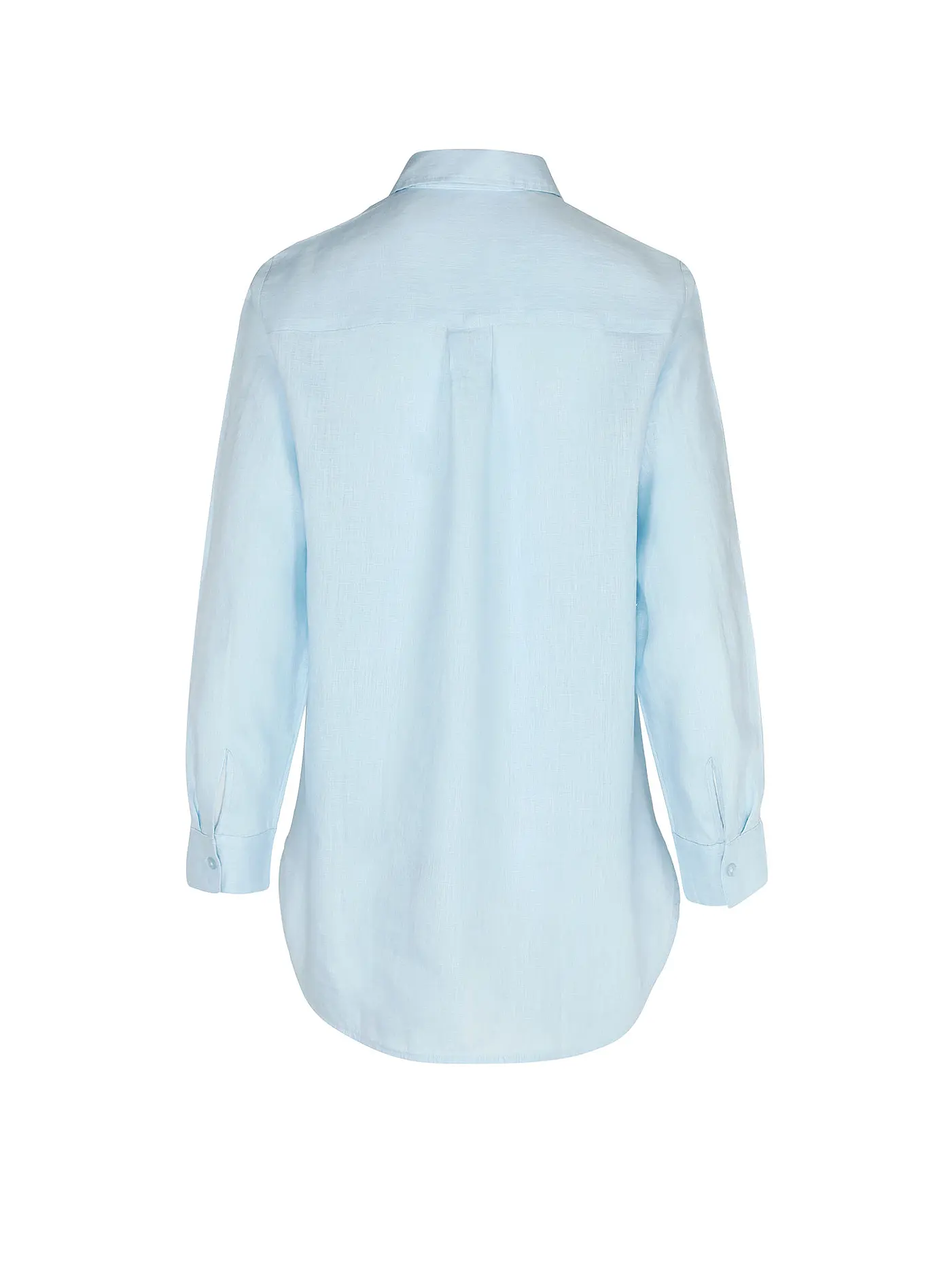 S.OLIVER | Leinenbluse | hellblau