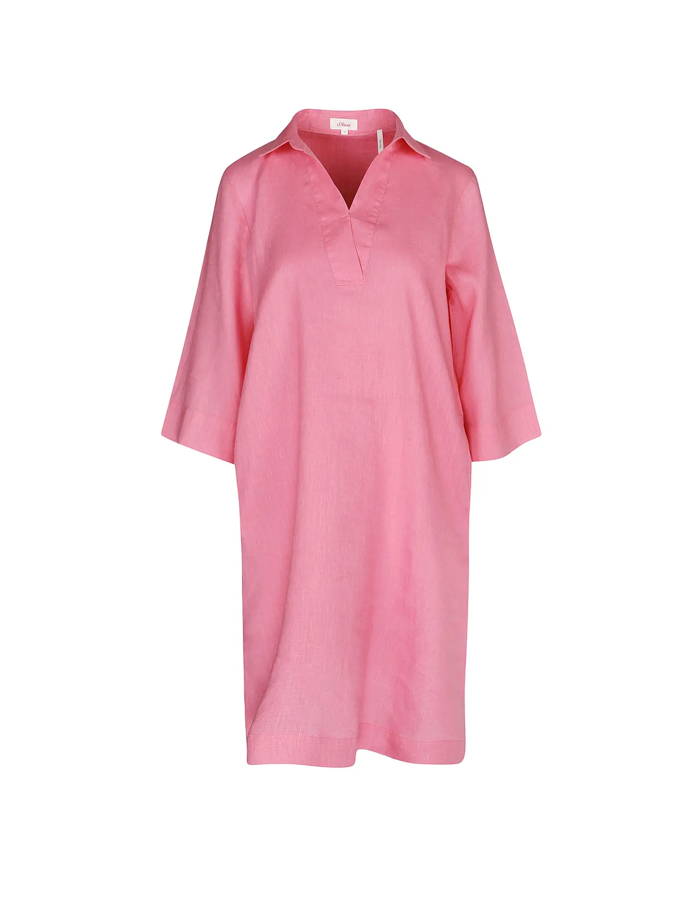 S.OLIVER | Leinenkleid | pink