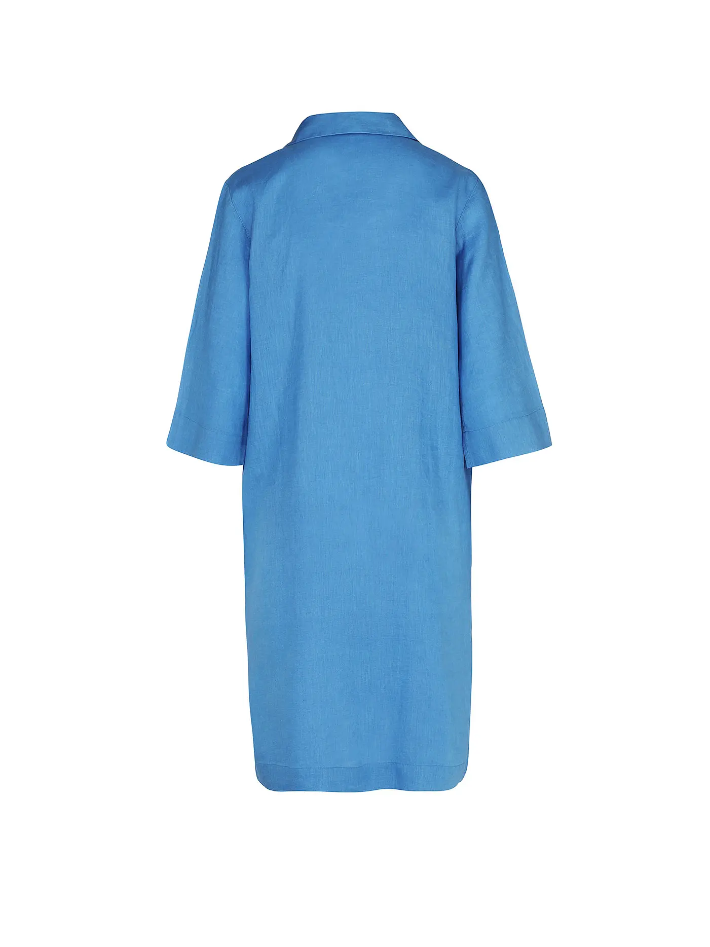 S.OLIVER | Leinenkleid | blau