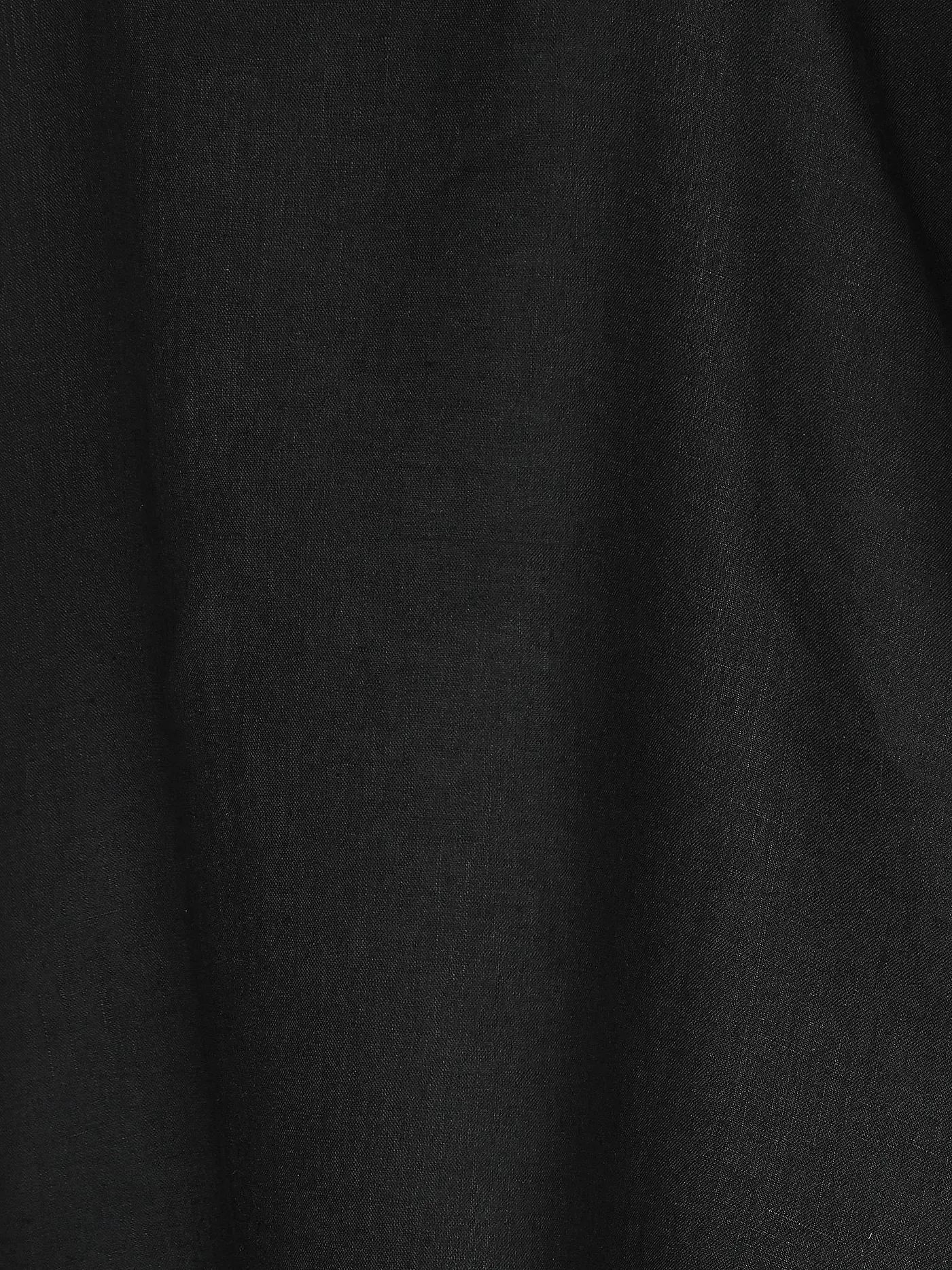 S.OLIVER | Leinenkleid | schwarz