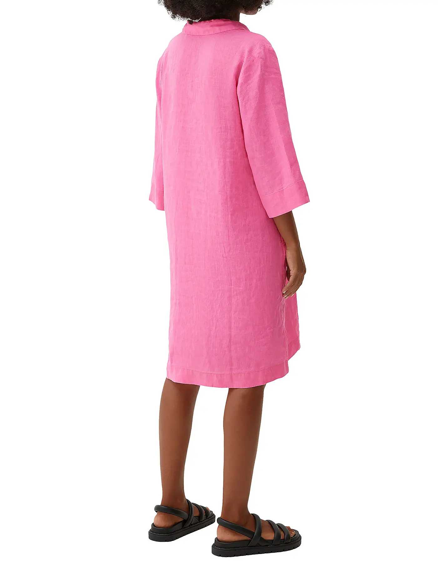 S.OLIVER | Leinenkleid | pink