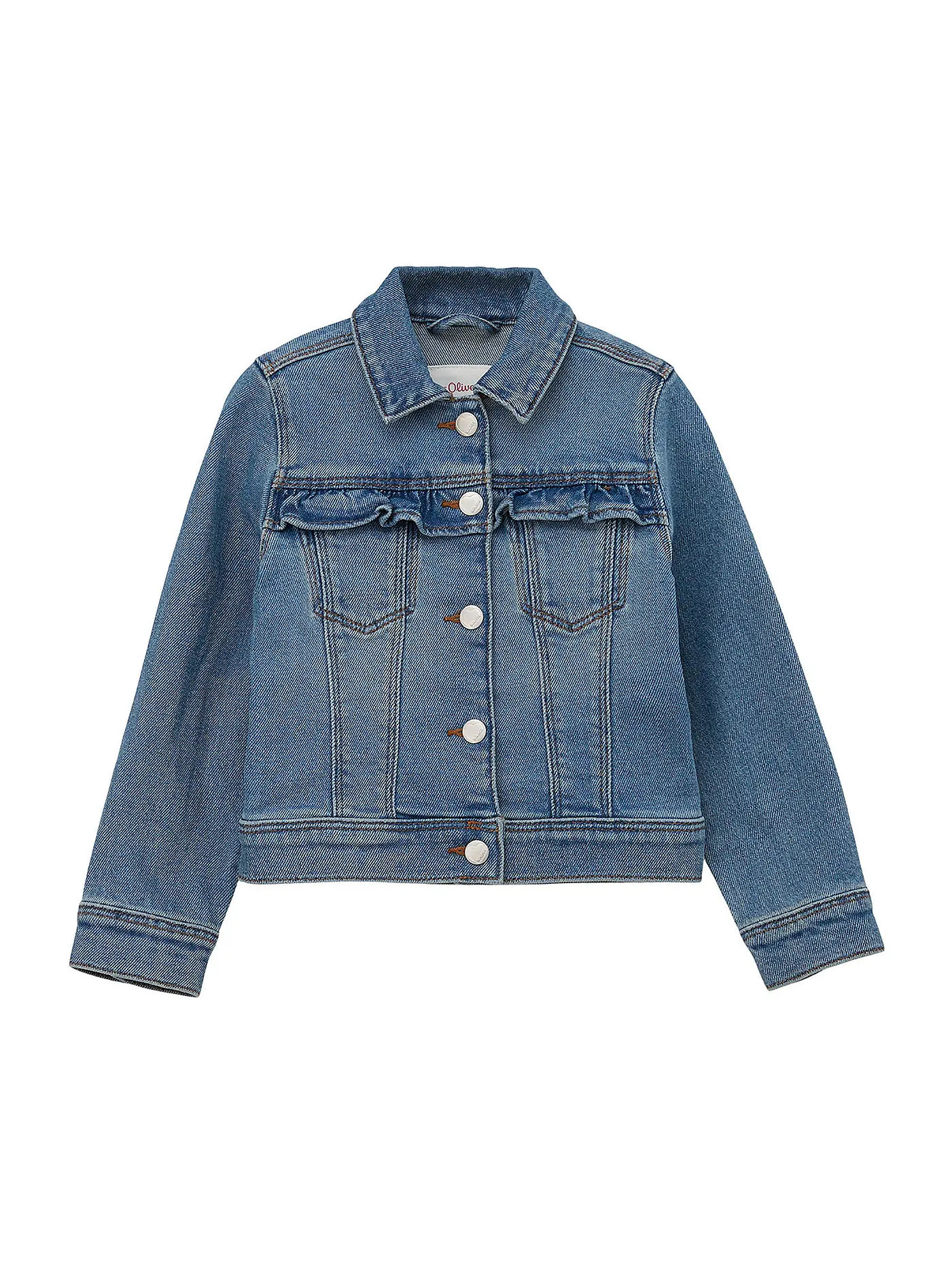 S.OLIVER | Mädchen Jeansjacke  | blau