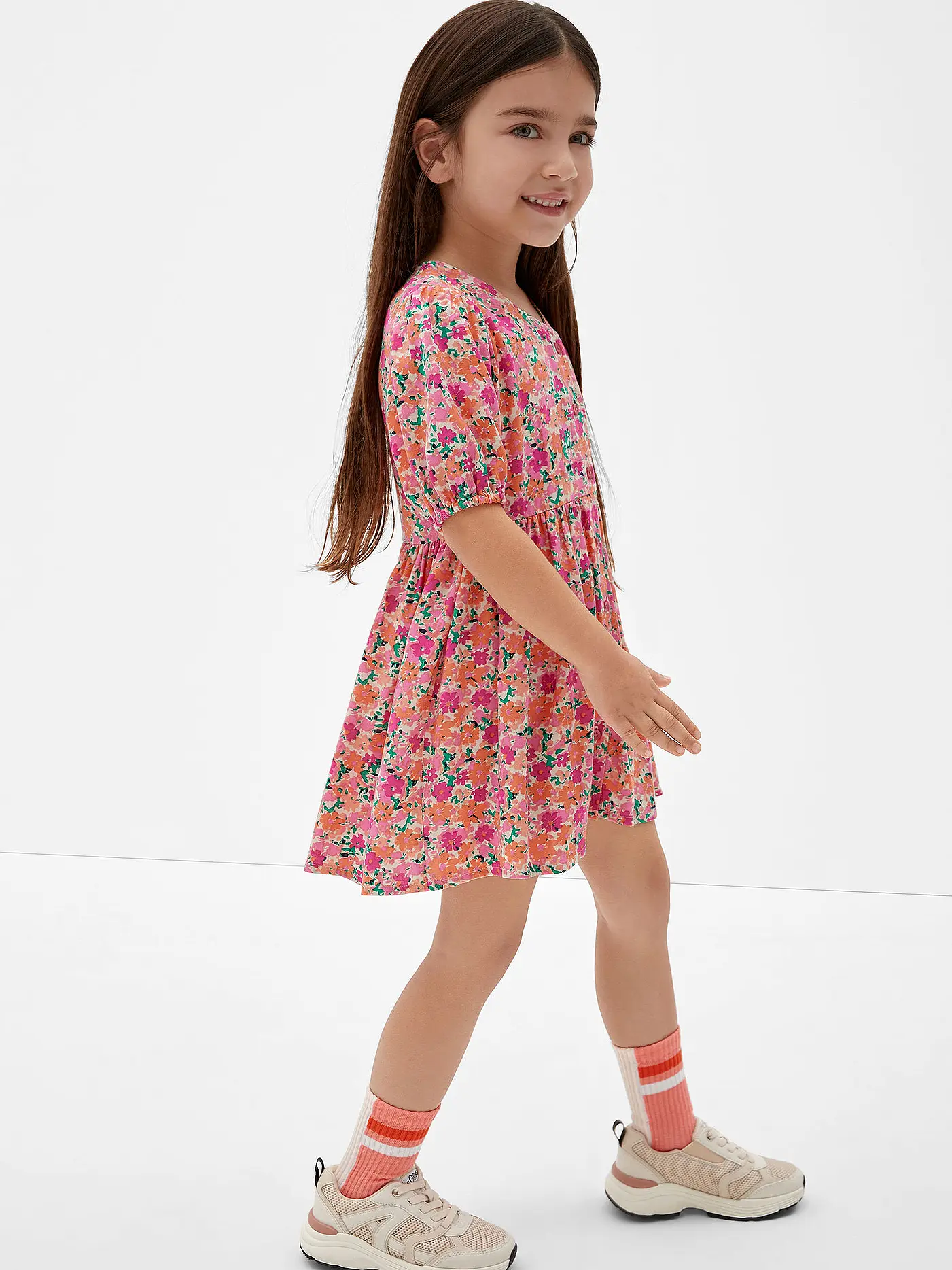 S.OLIVER | Mädchen Kleid | orange