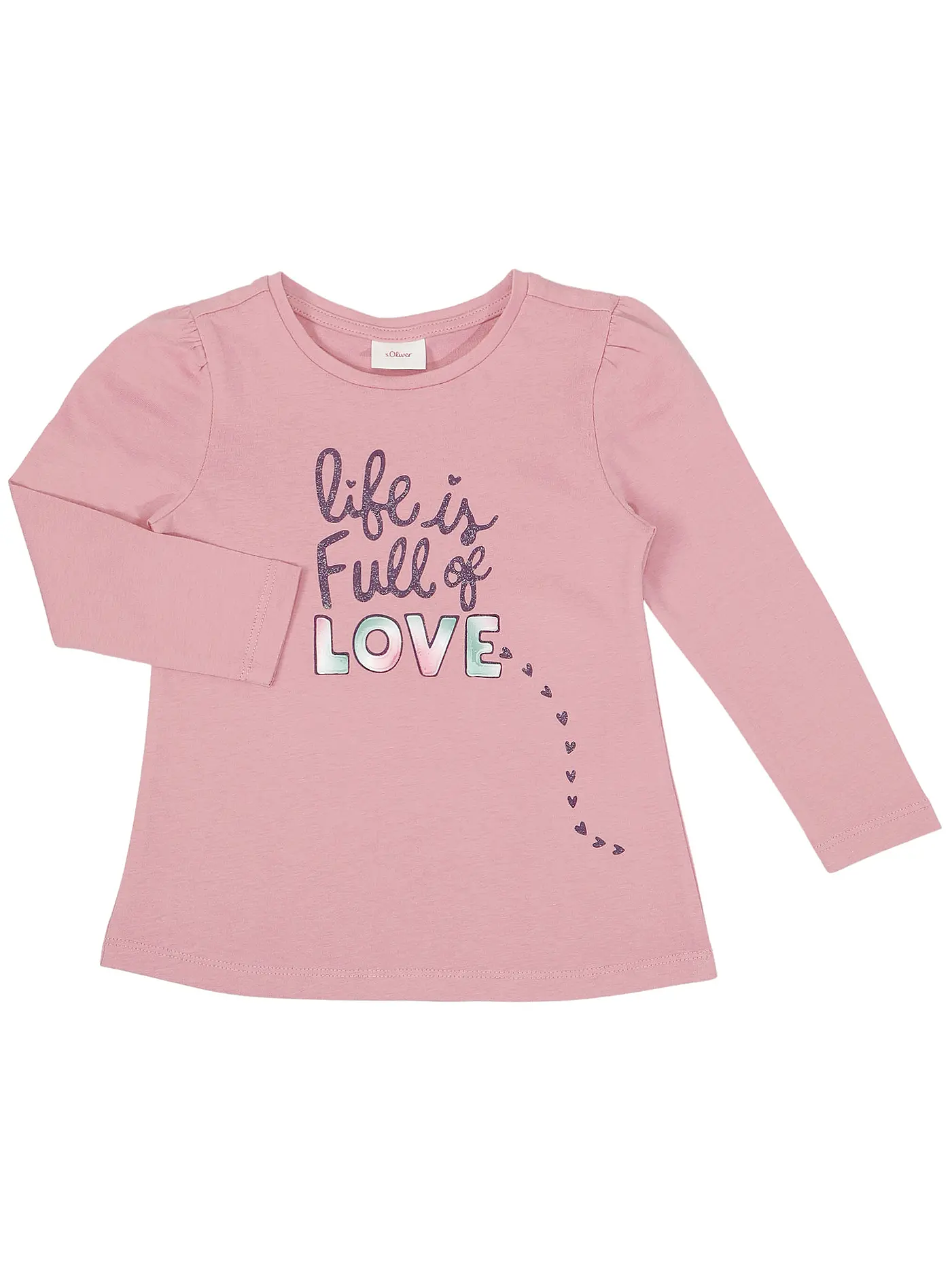 S.OLIVER | Mädchen Langarmshirt | rosa
