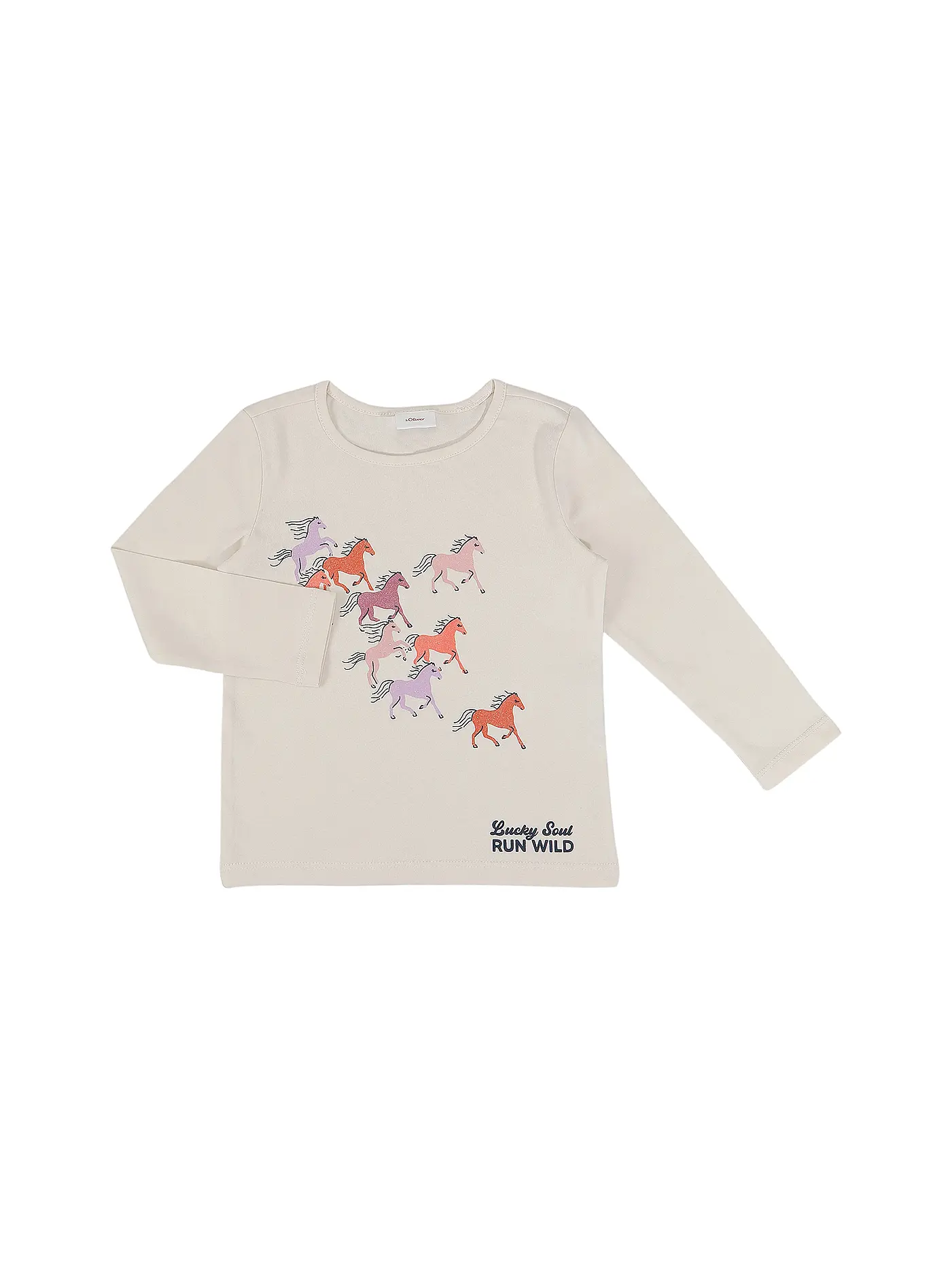 S.OLIVER | Mädchen Langarmshirt | creme