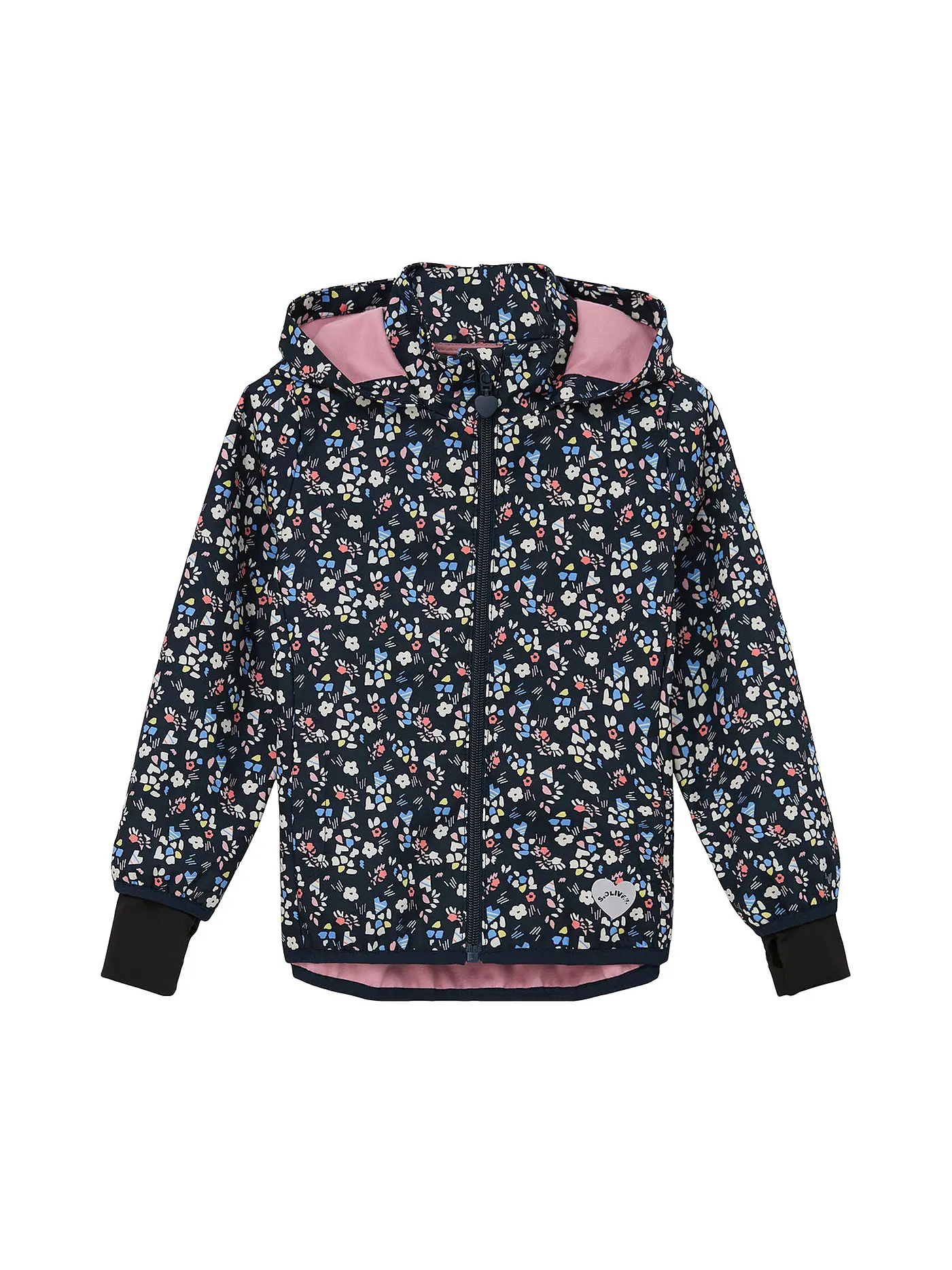 S.OLIVER | Mädchen Softshelljacke | dunkelblau