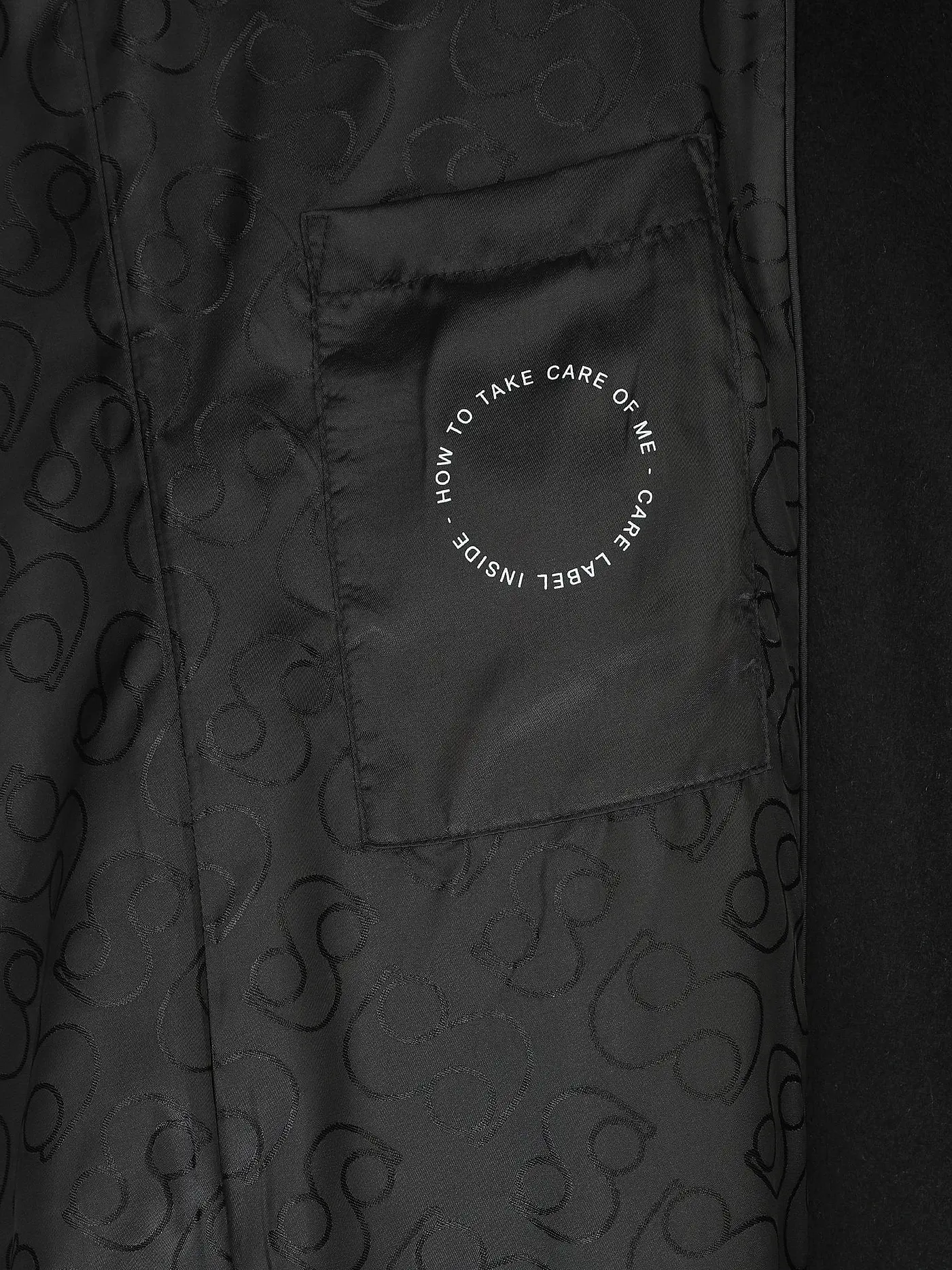 S.OLIVER | Mantel | schwarz