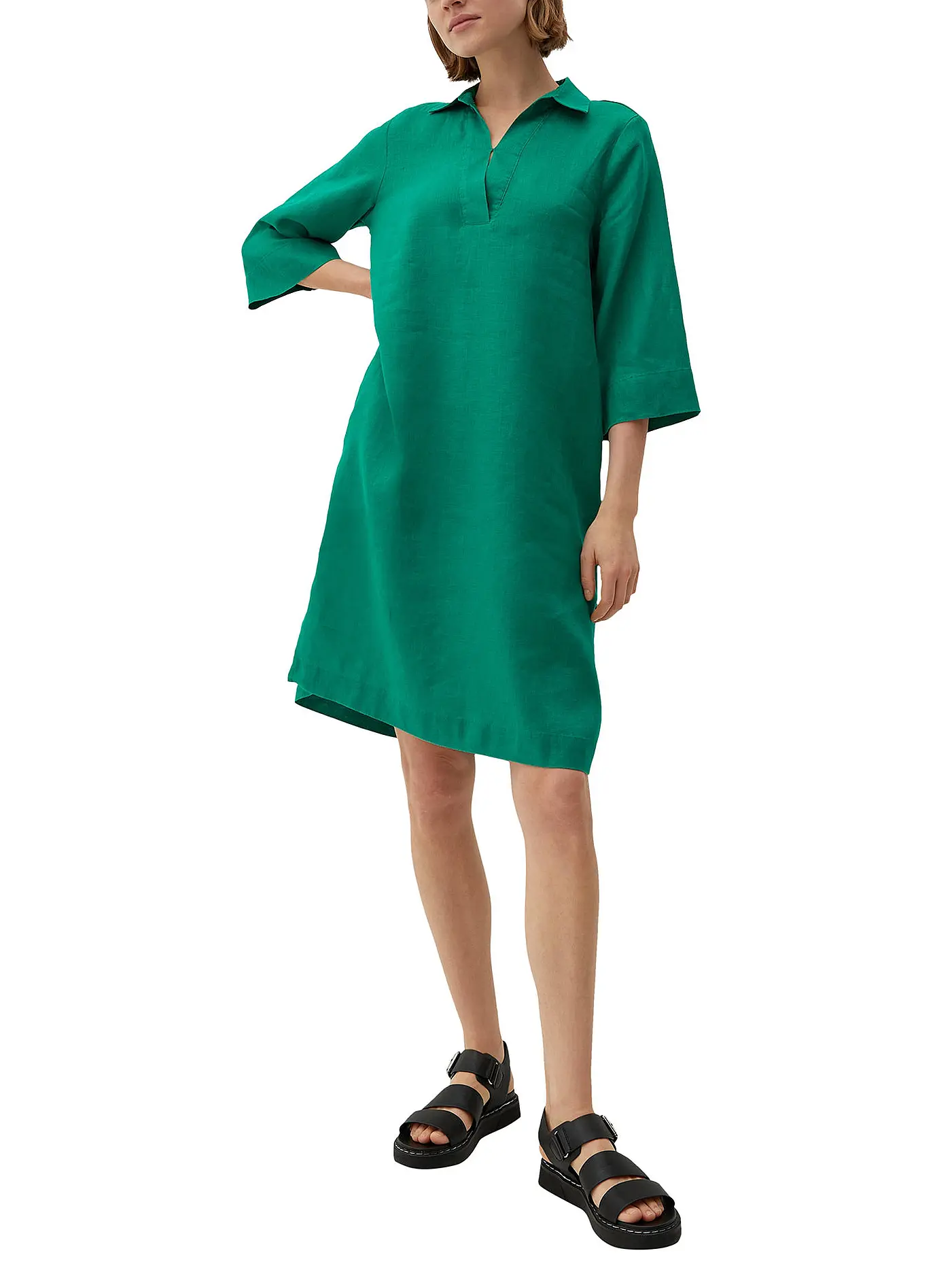 S.OLIVER | Minikleid | grün