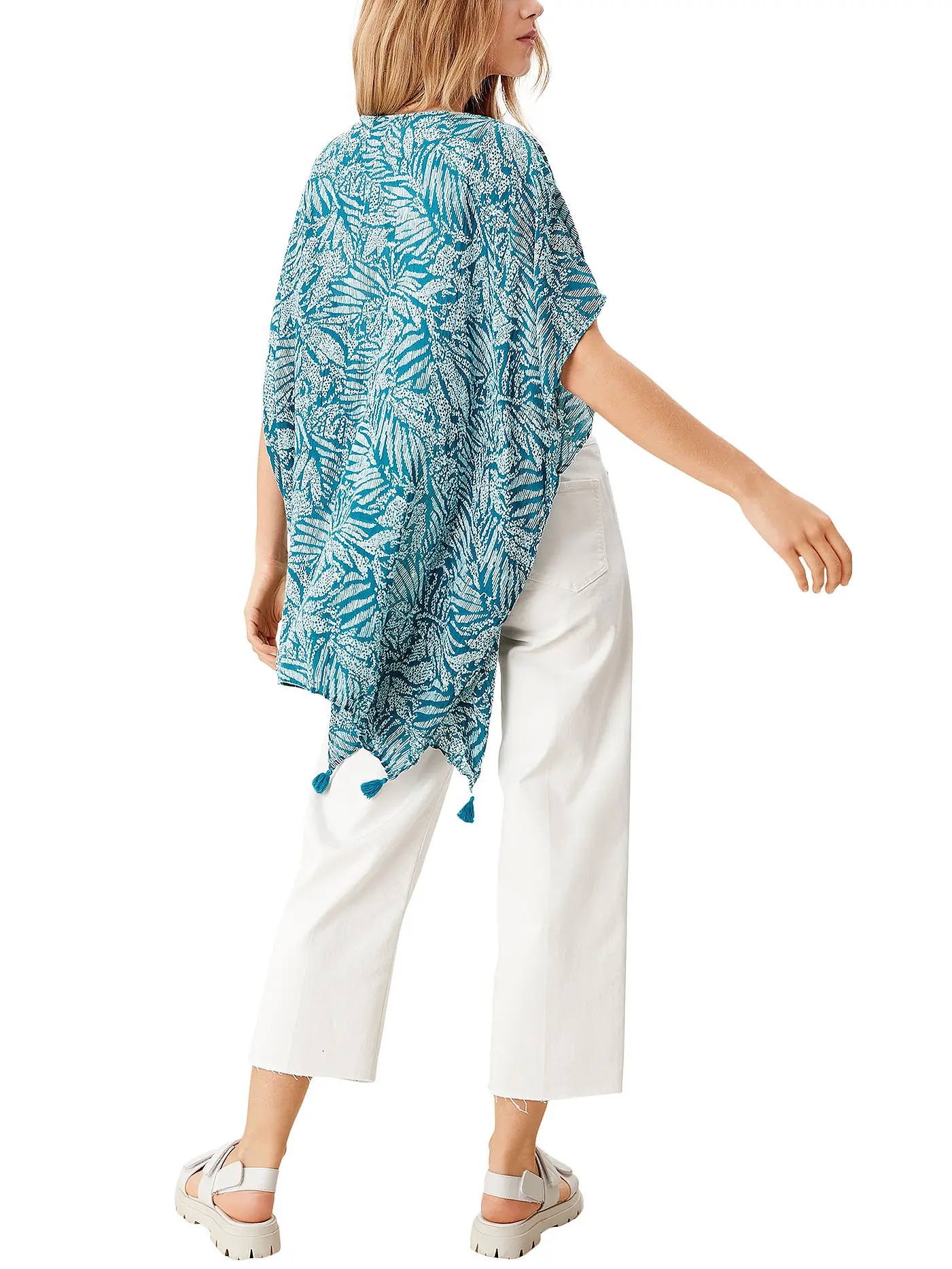 S.OLIVER | Poncho | petrol