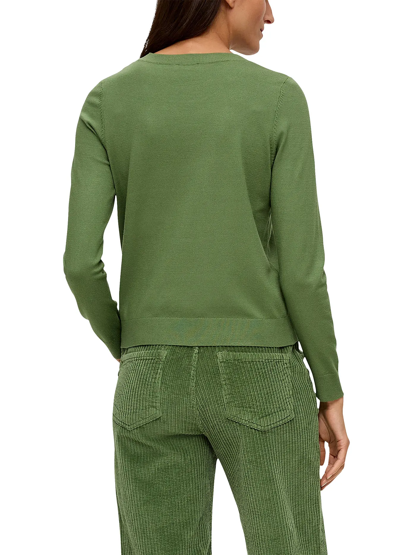 S.OLIVER | Pullover | grün