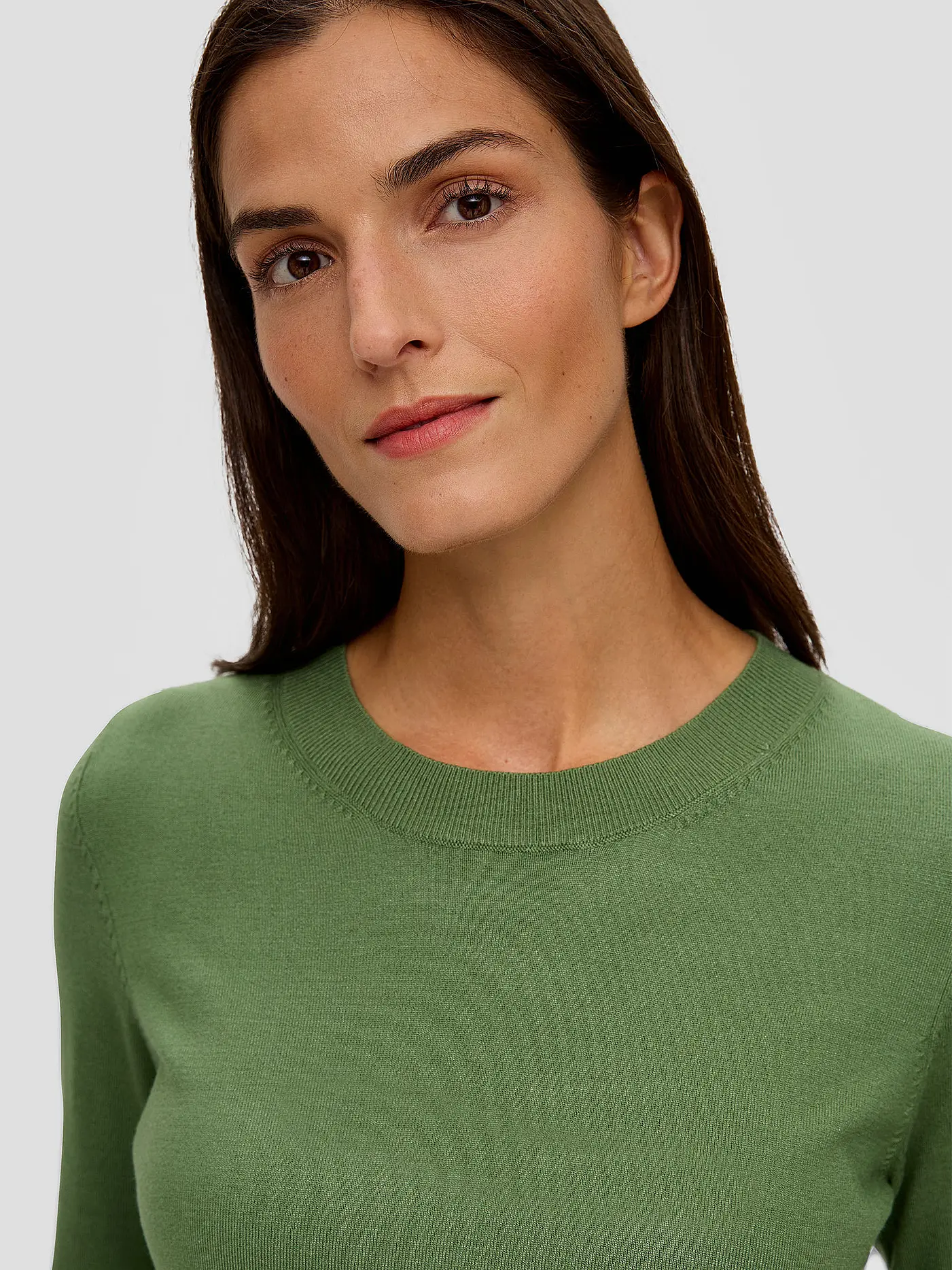 S.OLIVER | Pullover | grün