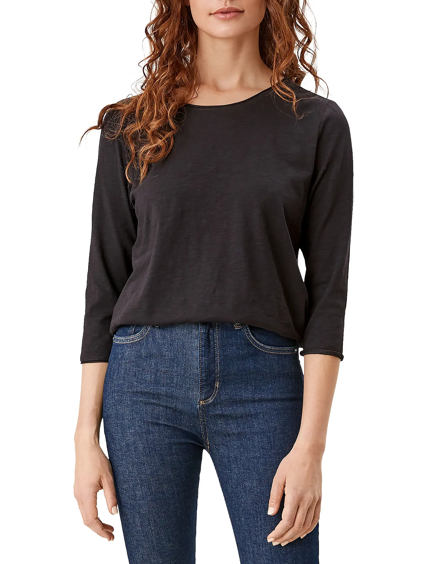 S.OLIVER | Shirt | schwarz
