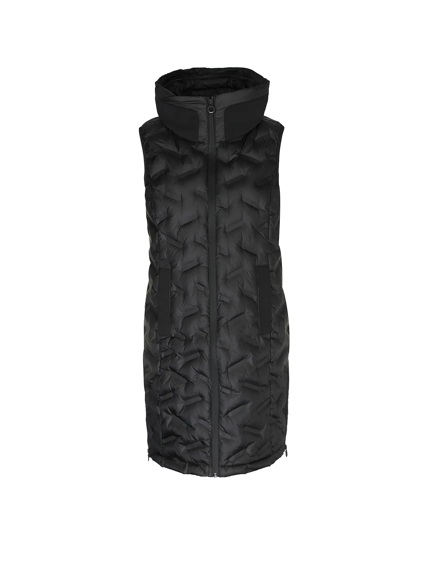 S.OLIVER | Steppgilet | schwarz