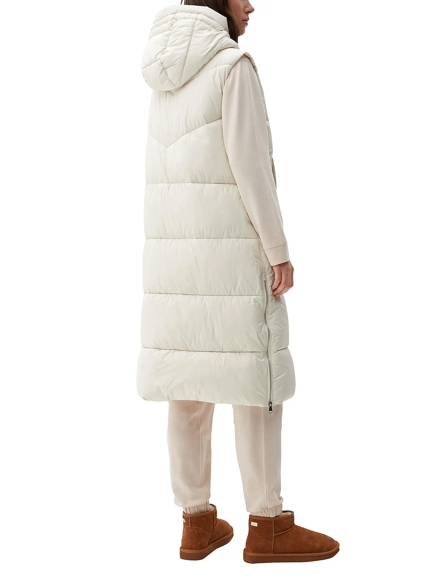 S.OLIVER | Steppgilet | creme