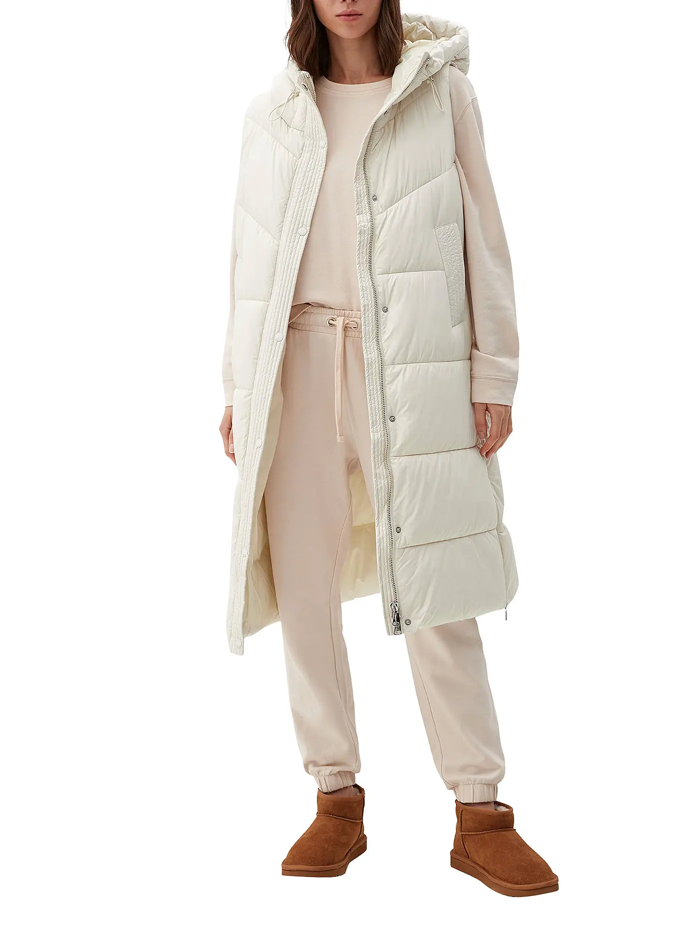 S.OLIVER | Steppgilet | creme
