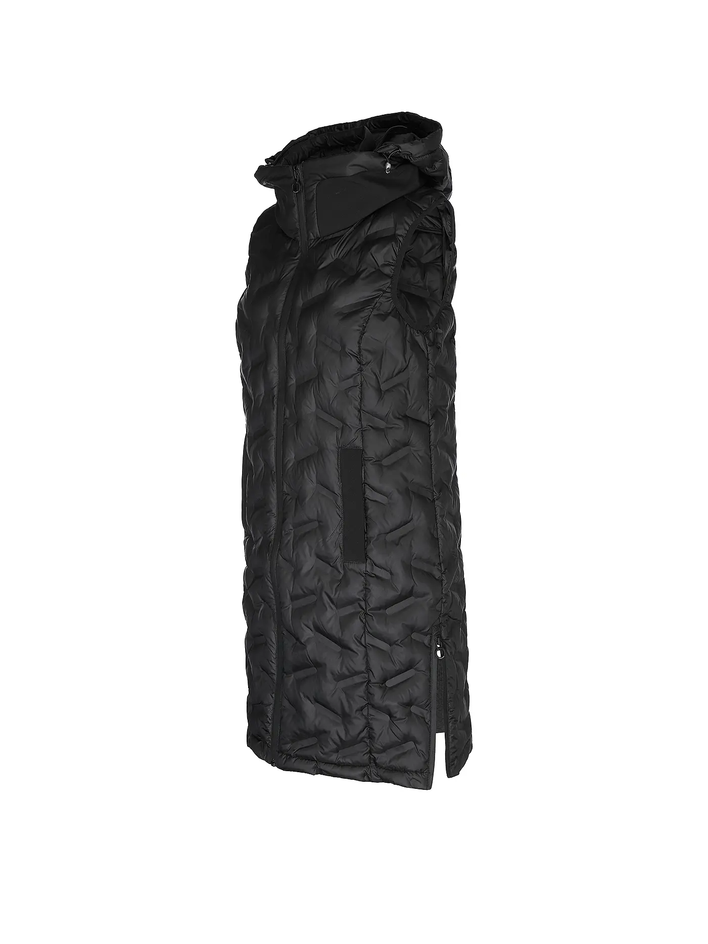 S.OLIVER | Steppgilet | schwarz