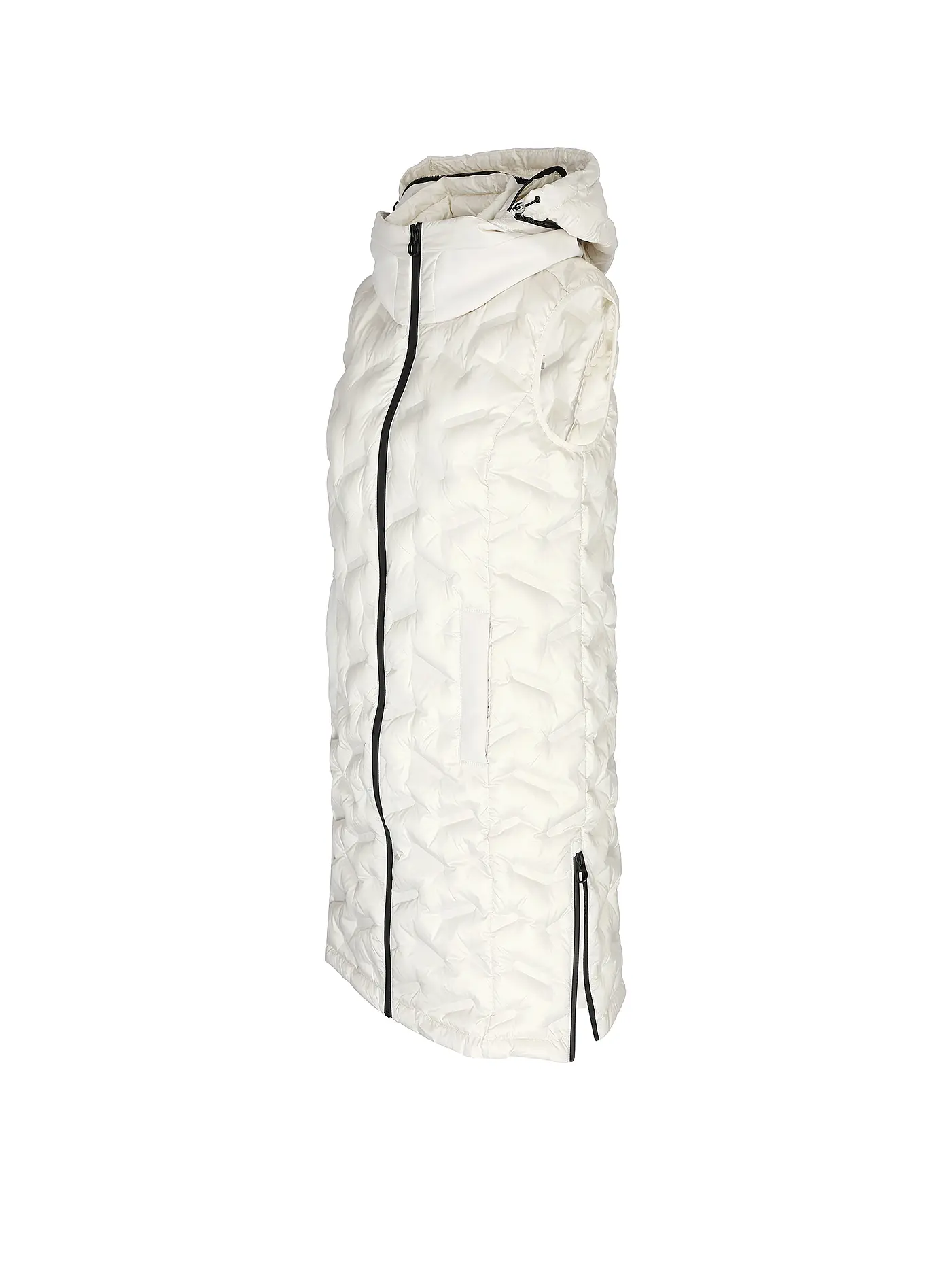 S.OLIVER | Steppgilet | weiss