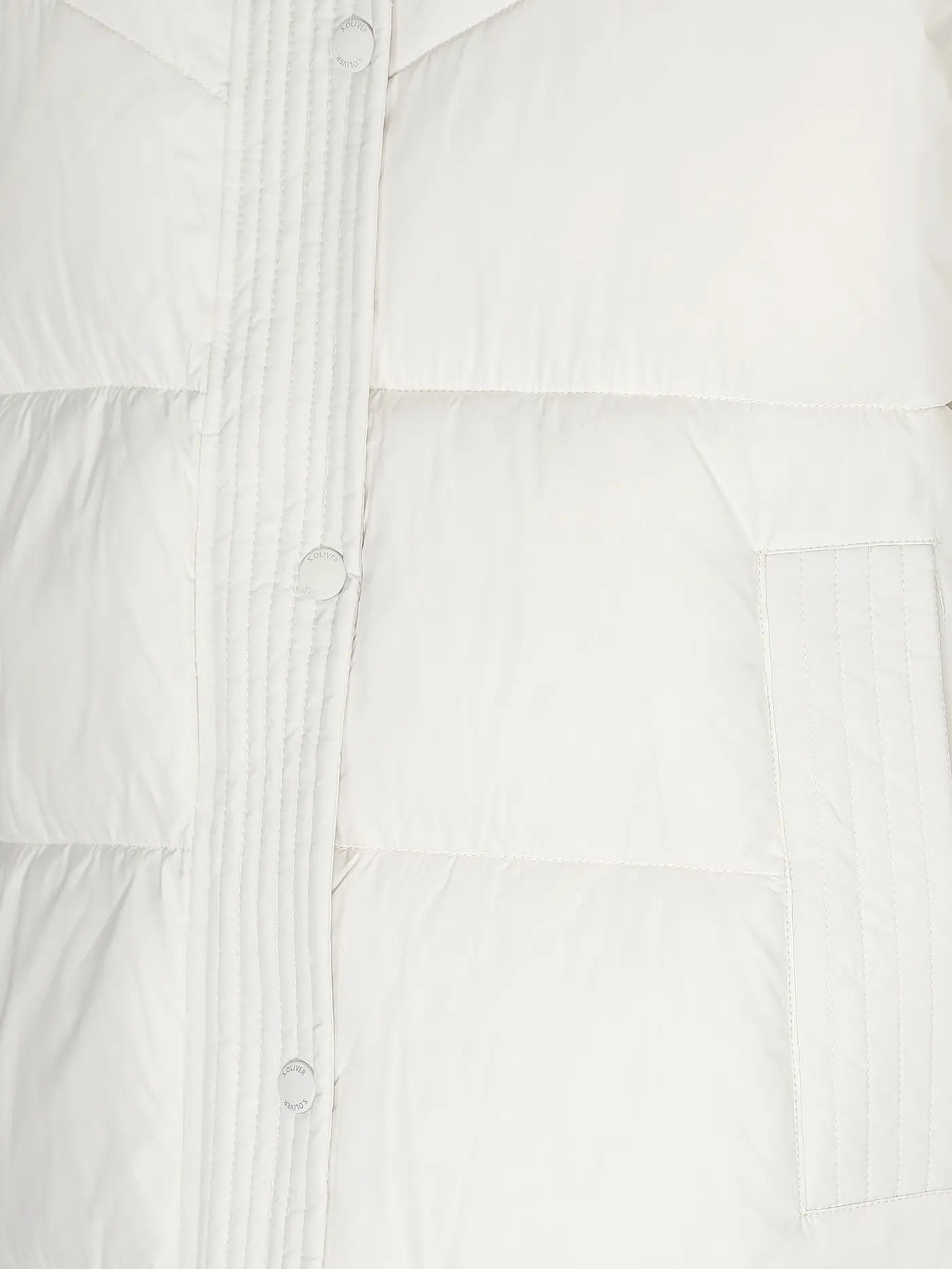 S.OLIVER | Steppmantel | creme