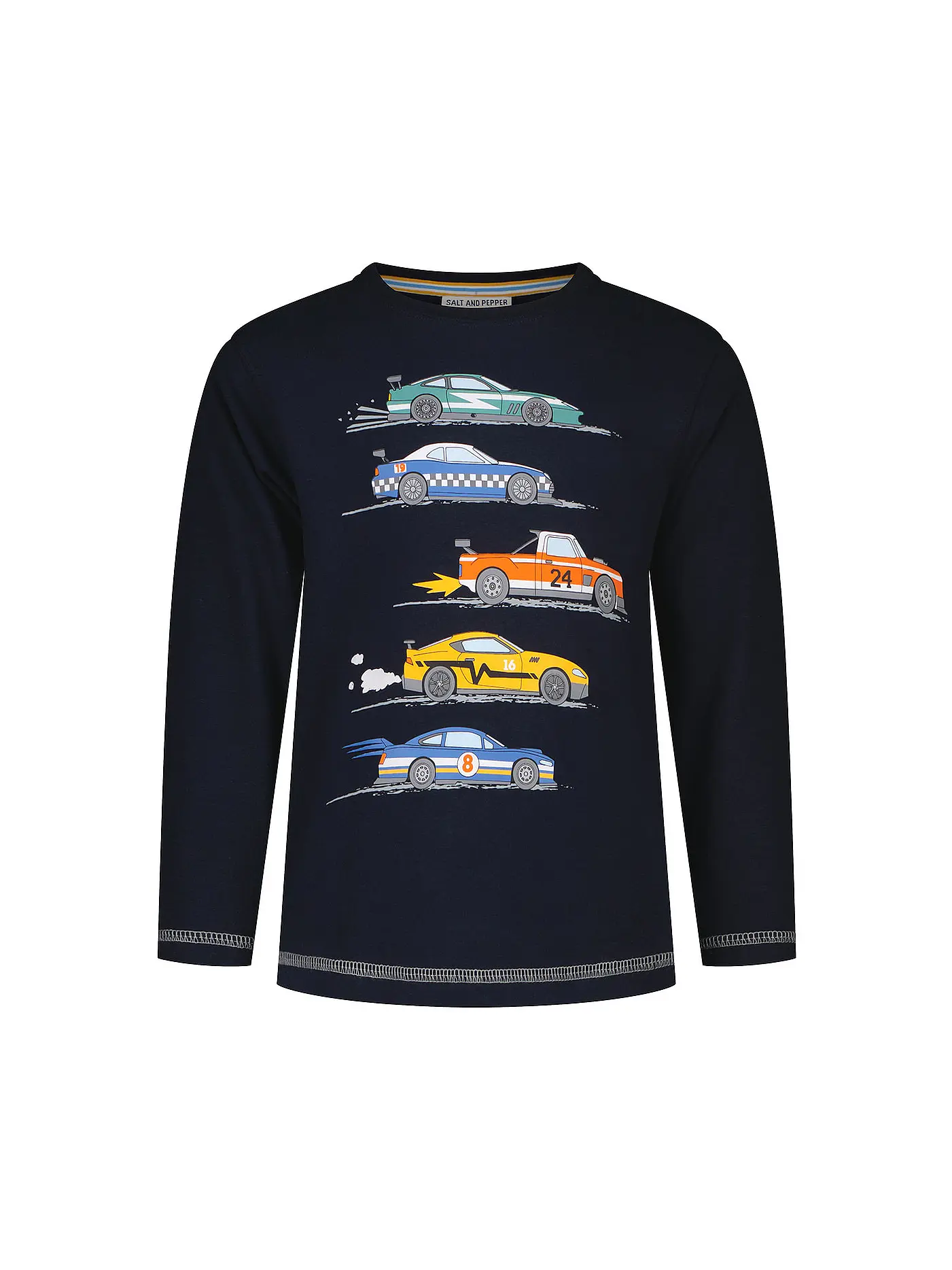 SALT AND PEPPER | Jungen Langarmshirt NO LIMITS | dunkelblau