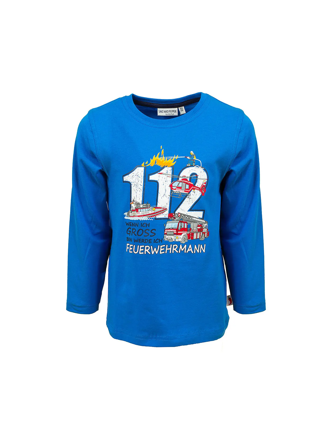 SALT AND PEPPER | Jungen Langarmshirt | blau