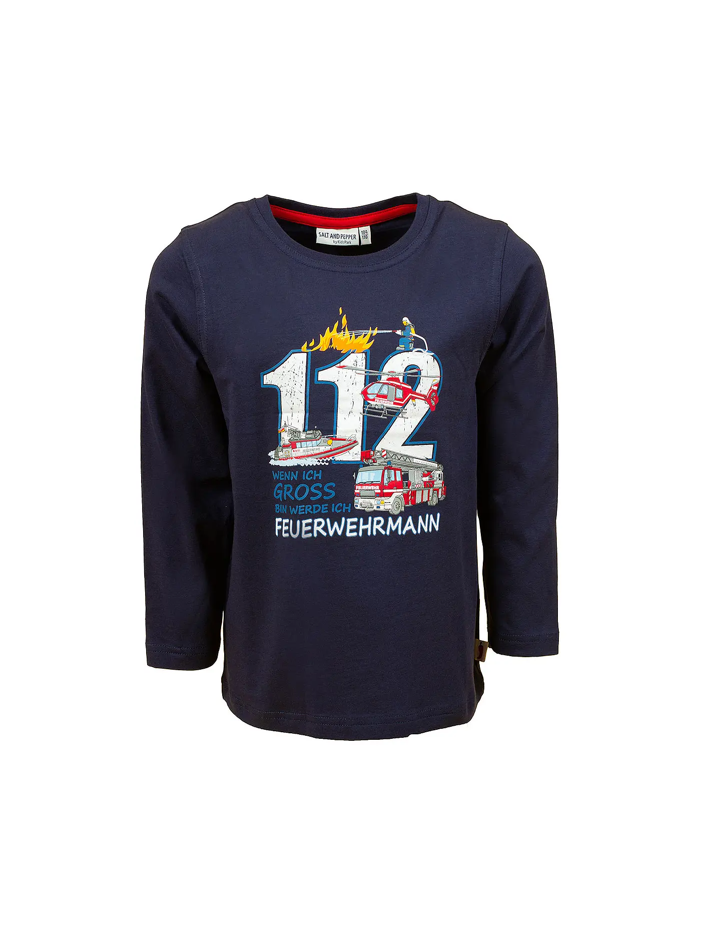 SALT AND PEPPER | Jungen Langarmshirt | blau
