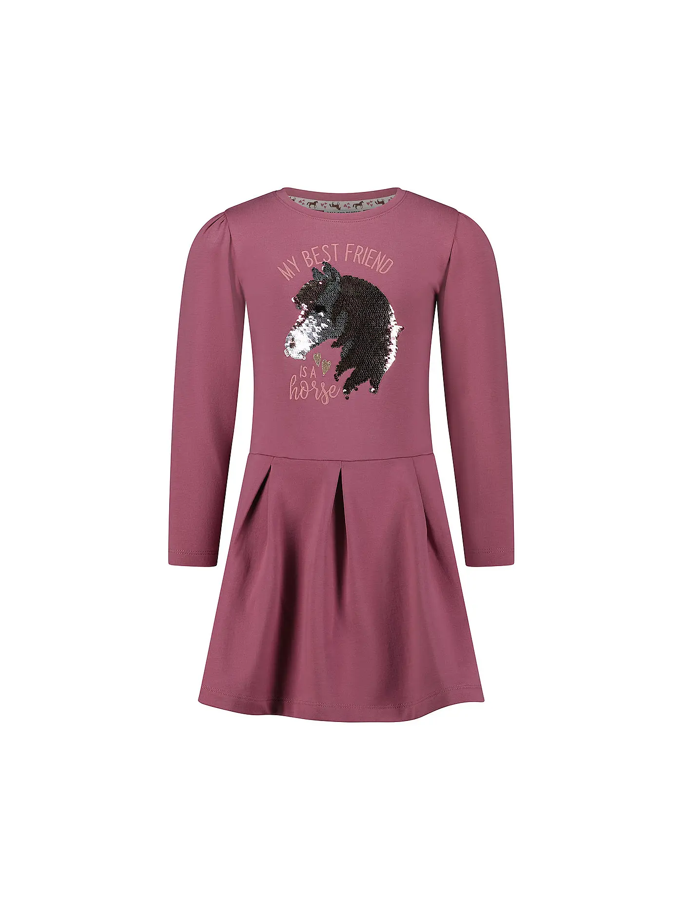 SALT AND PEPPER | Mädchen Kleid HORSE WORLD | rosa