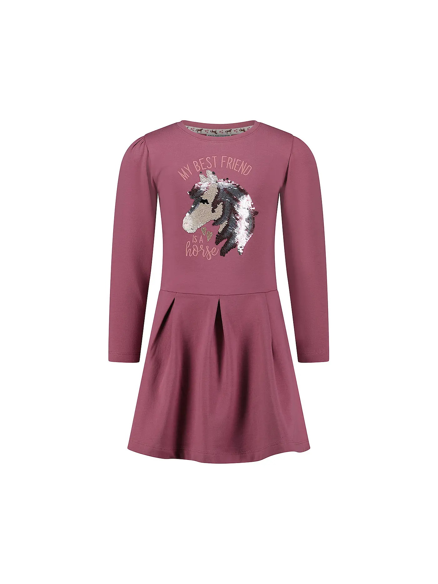 SALT AND PEPPER | Mädchen Kleid HORSE WORLD | rosa