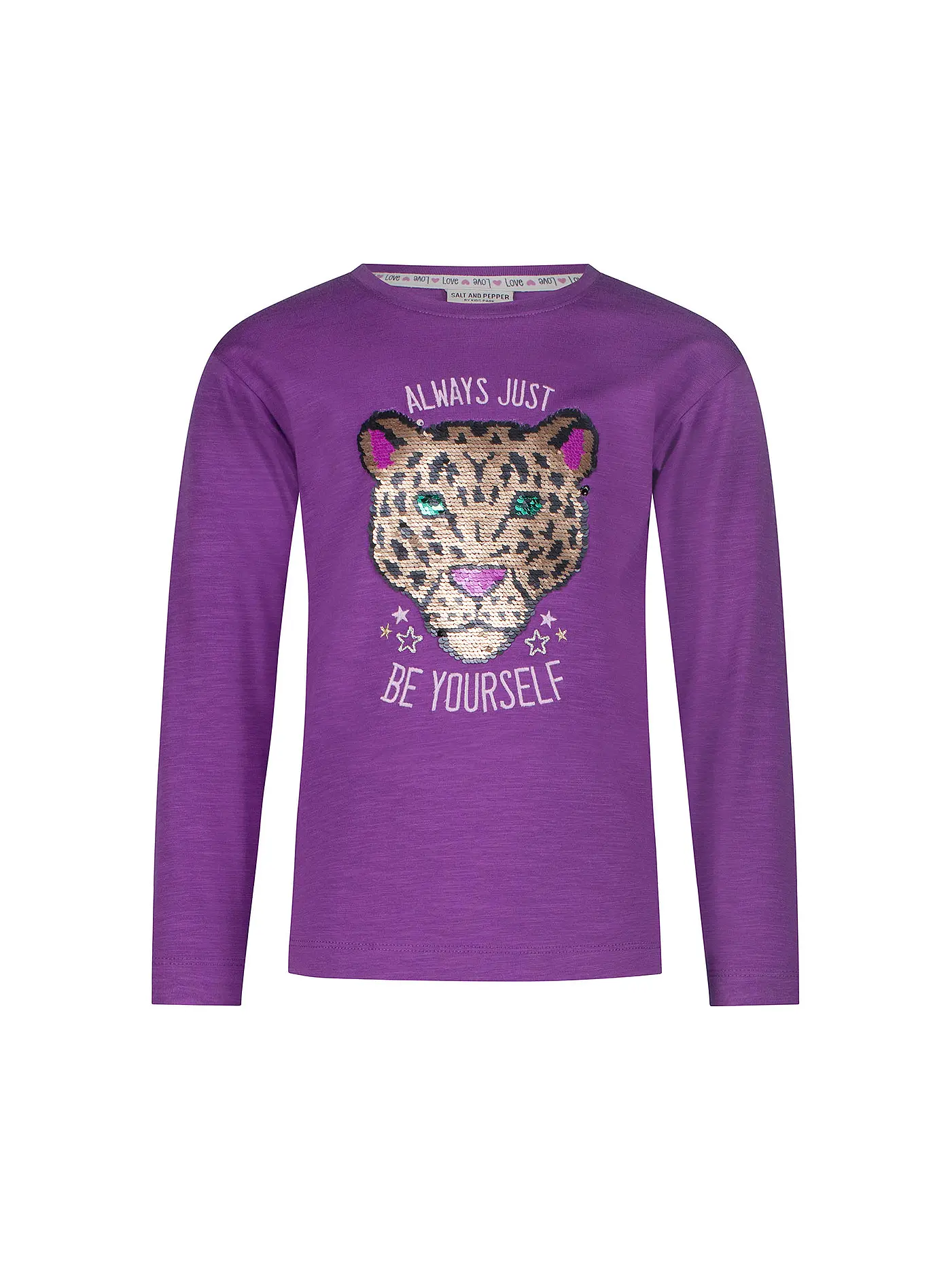 SALT AND PEPPER | Mädchen Langarmshirt GOOD TIMES | lila
