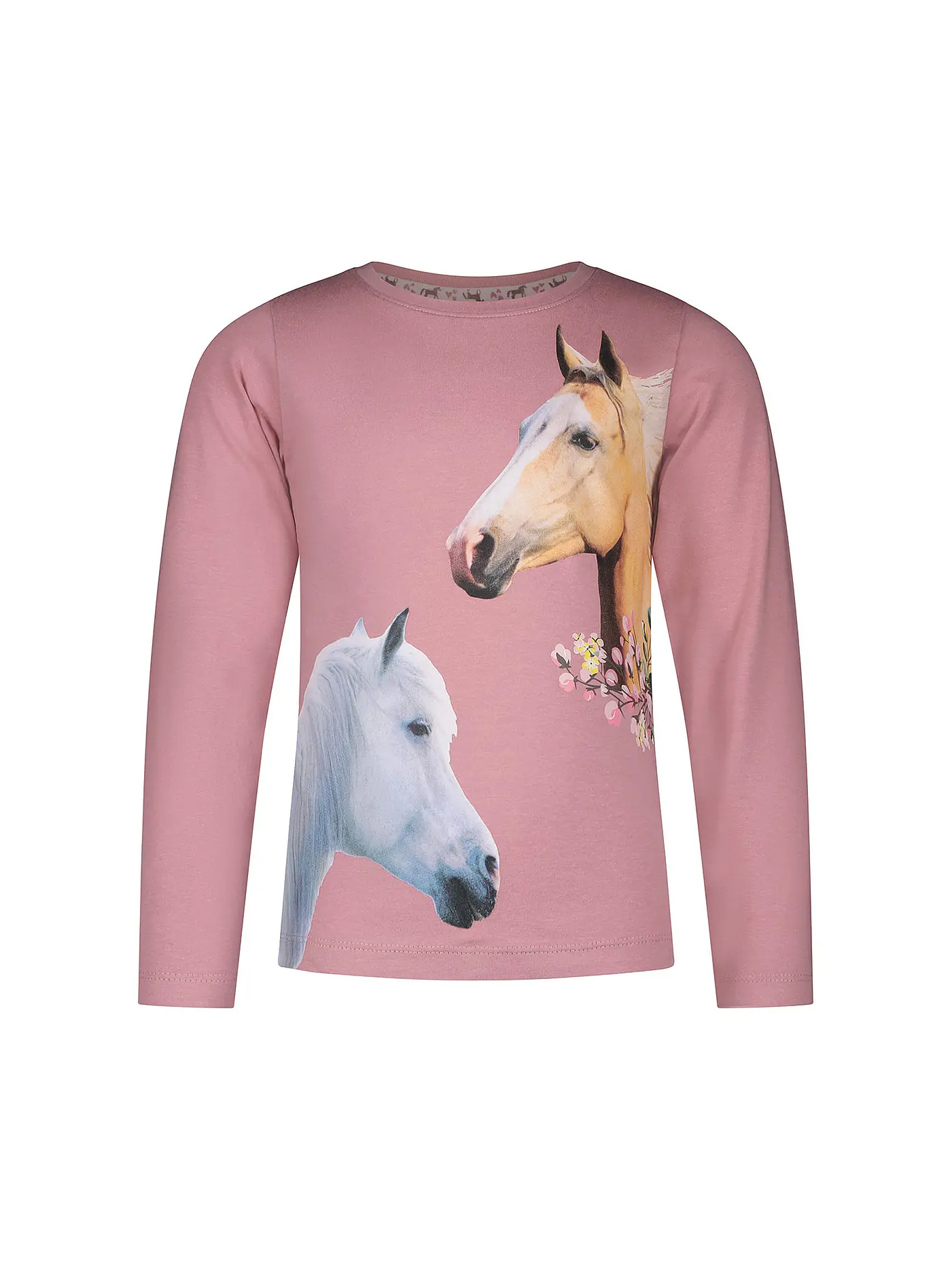 SALT AND PEPPER | Mädchen Langarmshirt HORSE WORLD | rosa