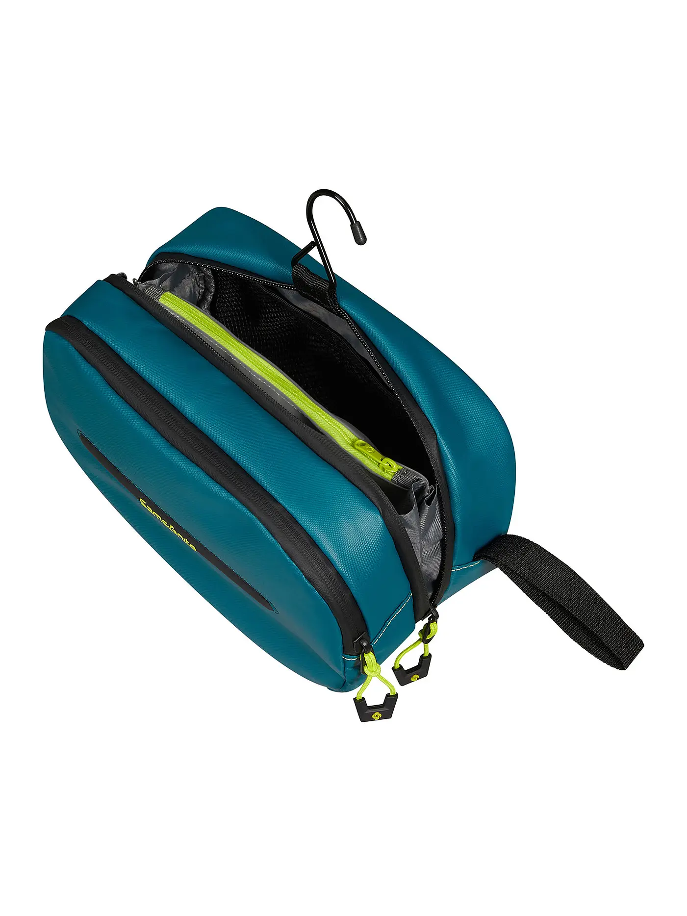 SAMSONITE | Kulturtasche ECODIVER petrol blue / lime | petrol