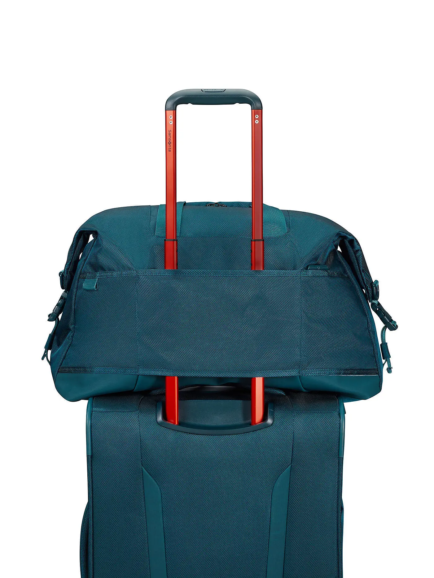 SAMSONITE | Tasche - Reisetasche OVERNIGHTER 48cm petrol print | petrol