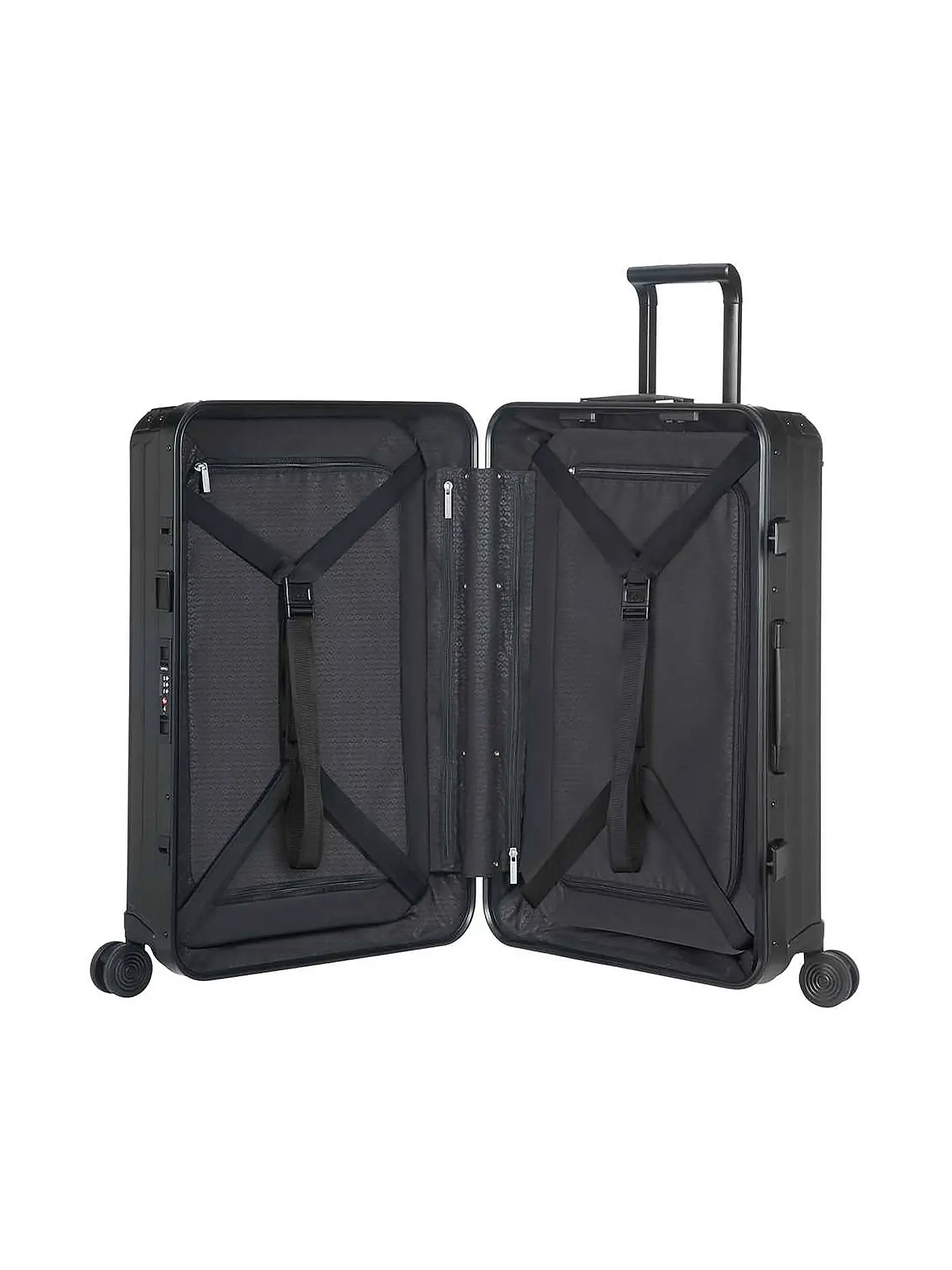 SAMSONITE | Trolley "Lite-Box Alu™" 69cm (Black) 122706 | schwarz