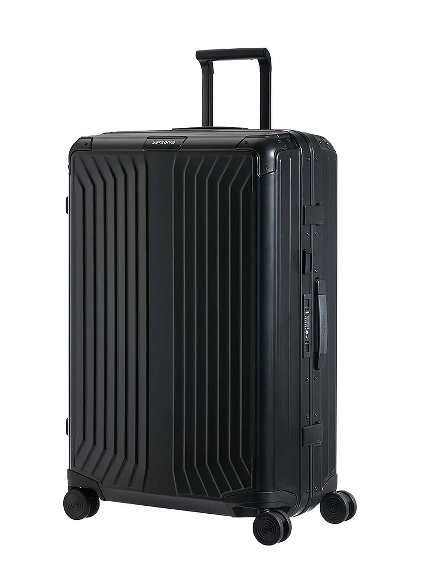 SAMSONITE | Trolley "Lite-Box Alu™" 75cm (Black) 122707 | schwarz
