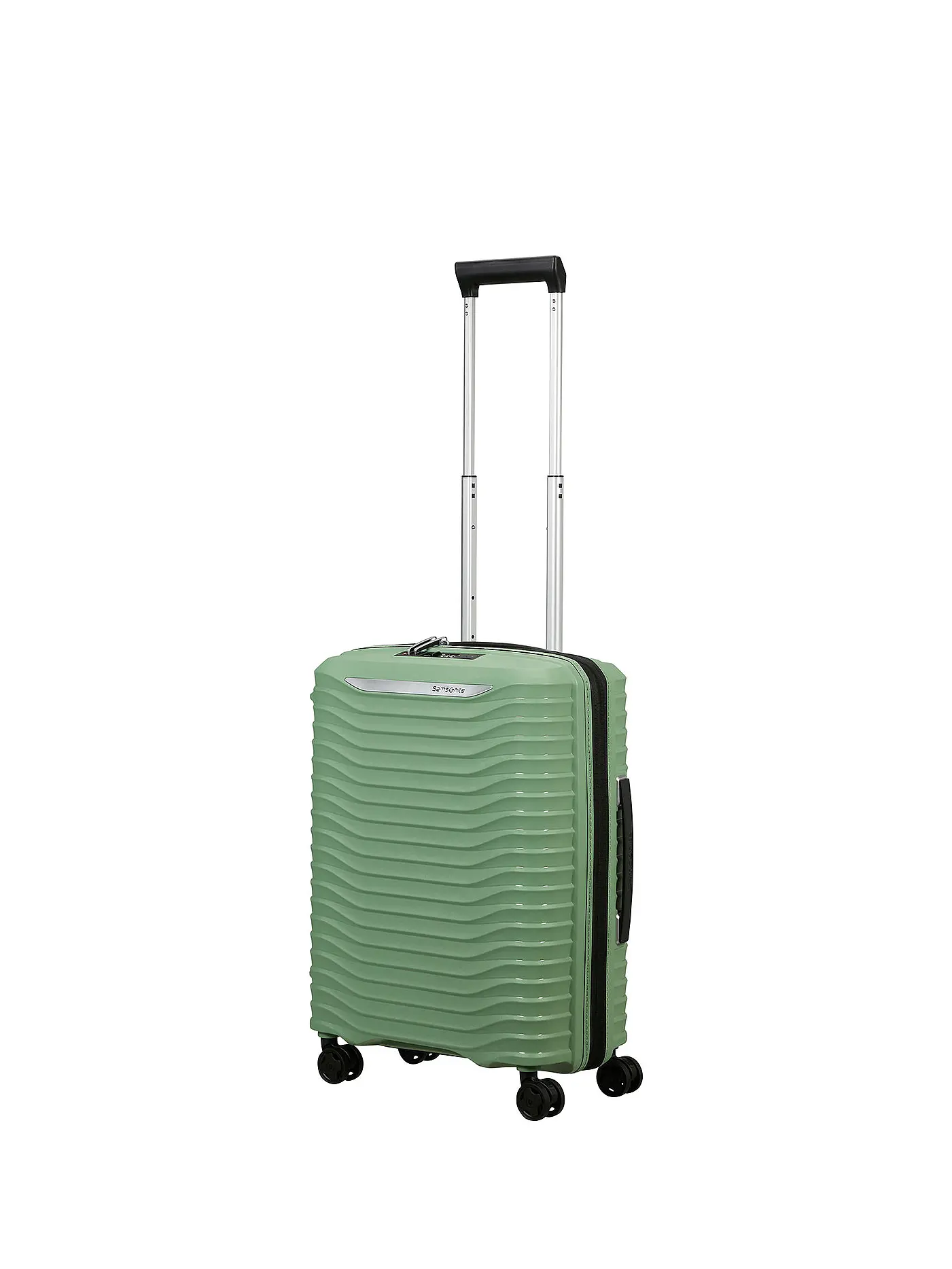 SAMSONITE | Trolley  UPSCAPE SPINNER 55cm erweiterbar stone green  | grün