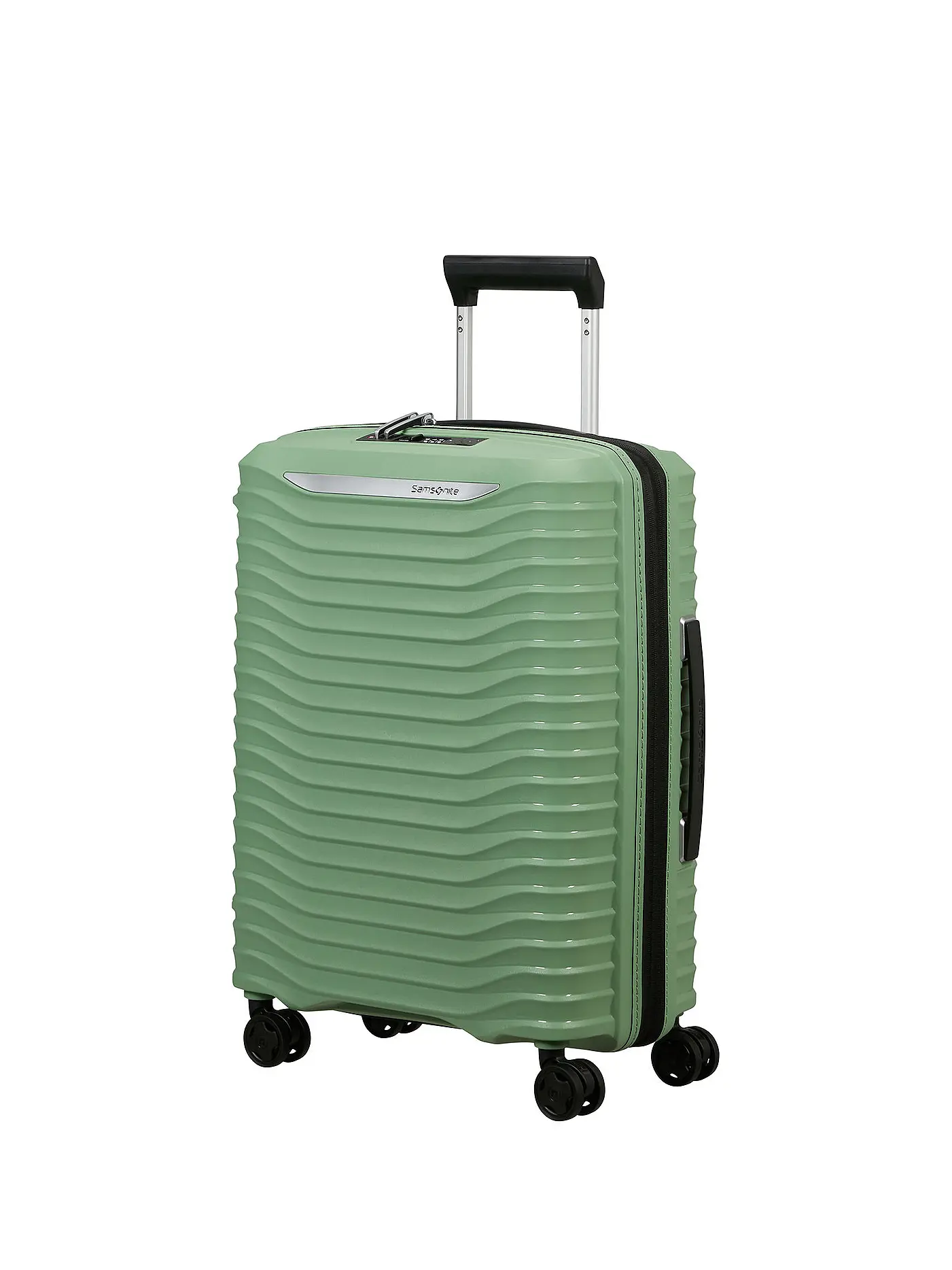 SAMSONITE | Trolley  UPSCAPE SPINNER 55cm erweiterbar stone green  | grün