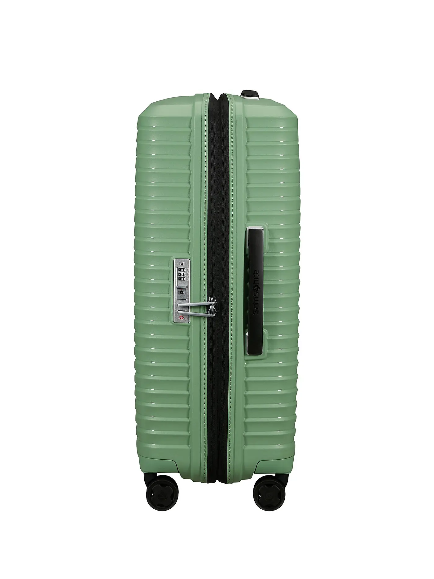 SAMSONITE | Trolley  UPSCAPE SPINNER 68cm erweiterbar stone green  | grün