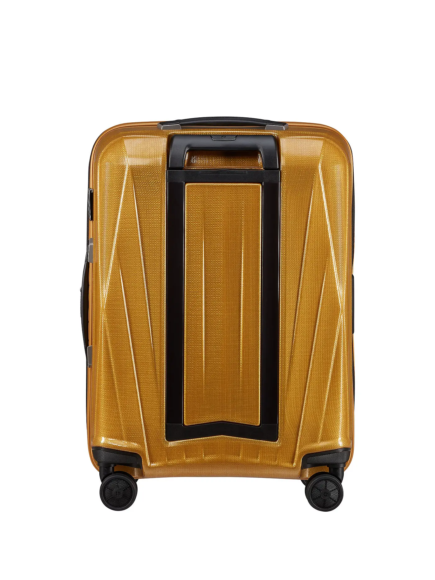 SAMSONITE | Trolley 55cm erweiterbar MAJOR-LITE SPINNER saffron yellow | gold