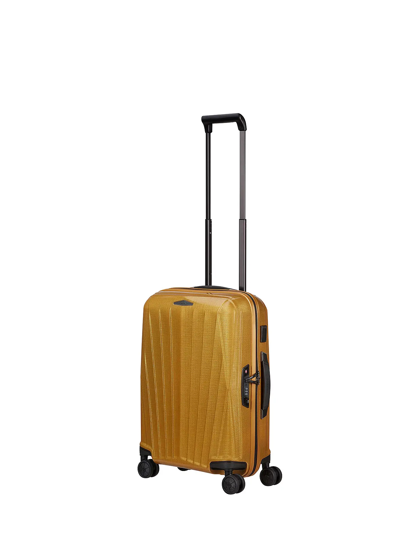 SAMSONITE | Trolley 55cm erweiterbar MAJOR-LITE SPINNER saffron yellow | gold