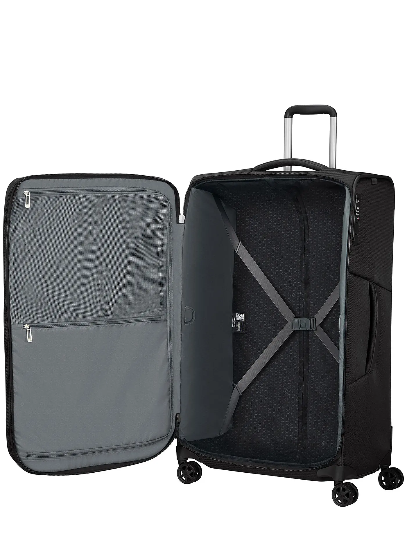 SAMSONITE | Trolley Respark Spinner 79cm Ozone Black | schwarz