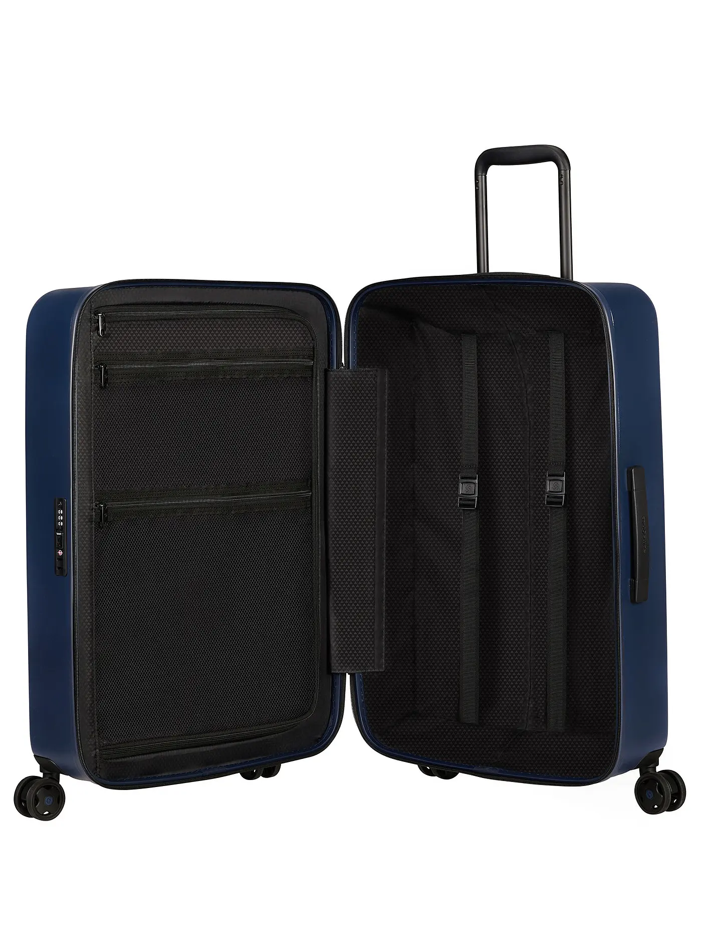 SAMSONITE | Trolley StackD 68cm navy | blau