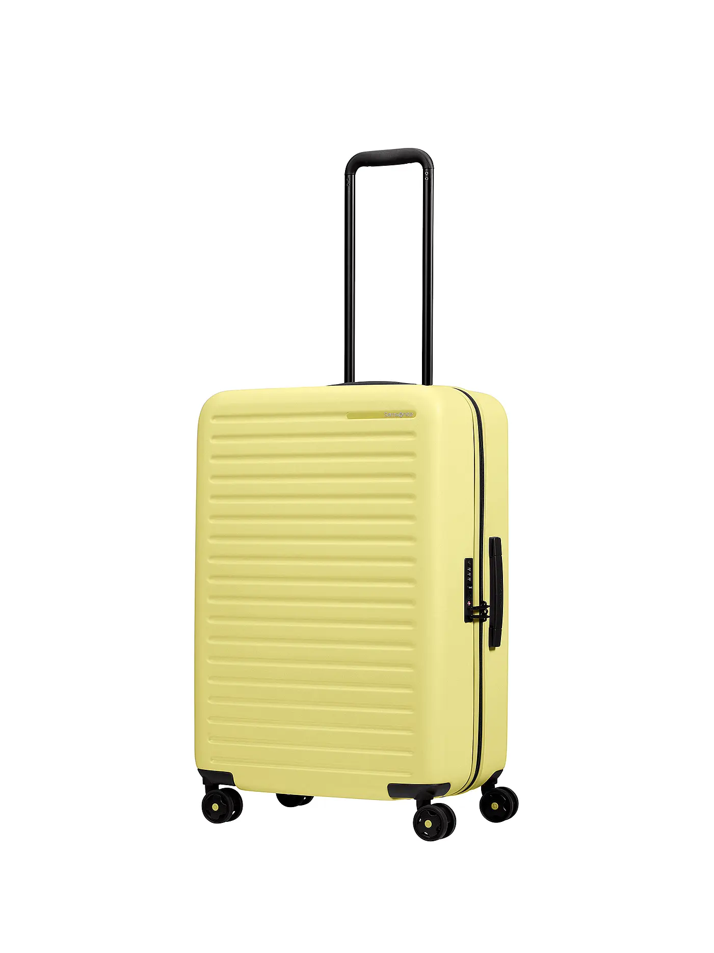 SAMSONITE | Trolley StackD 68cm pastel yellow | gelb
