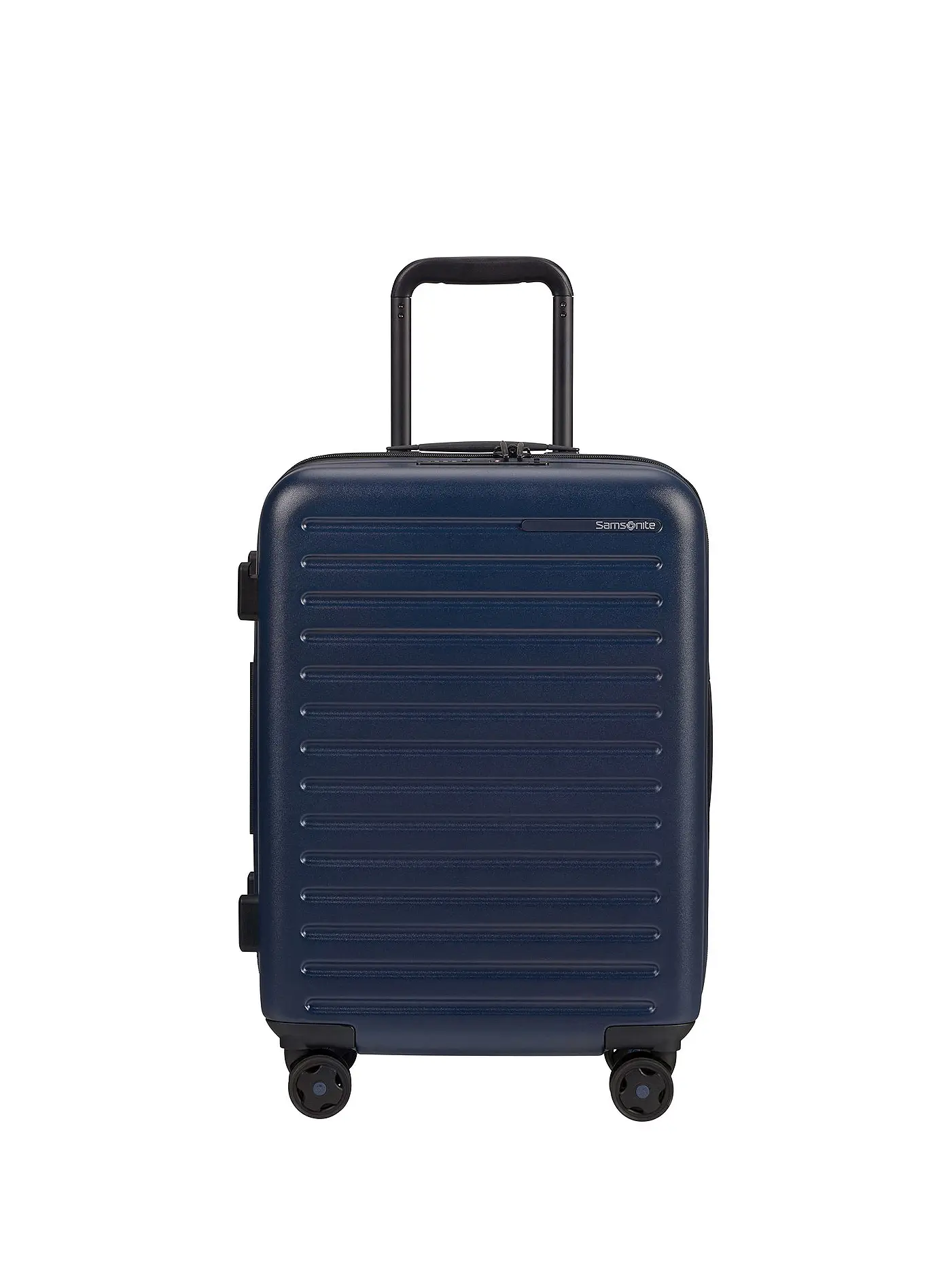 SAMSONITE | Trolley StackD erweiterbar 55cm  navy | blau