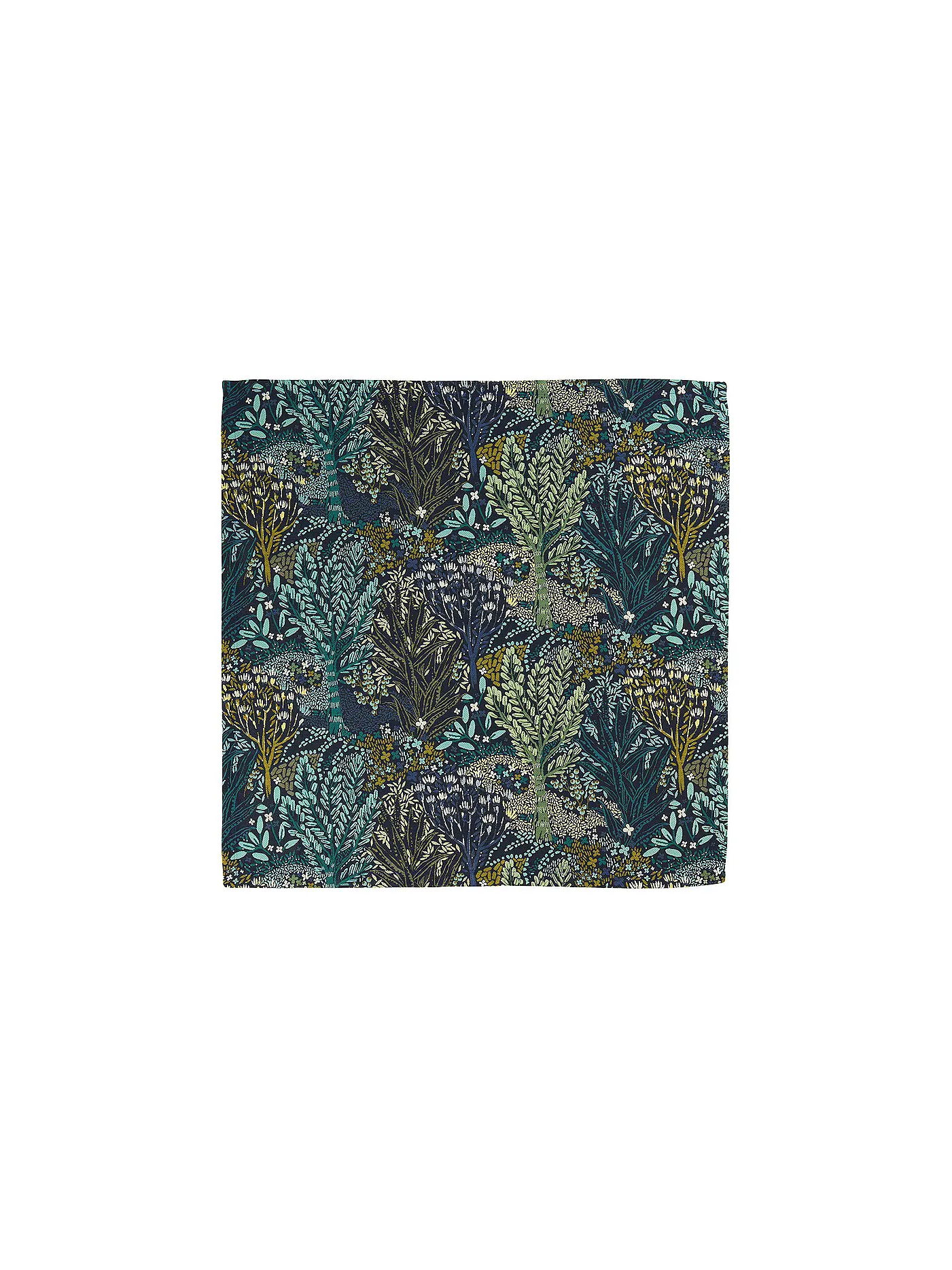 SANDER | Mitteldecke 85x85cm INDINA Navy Blue | dunkelblau