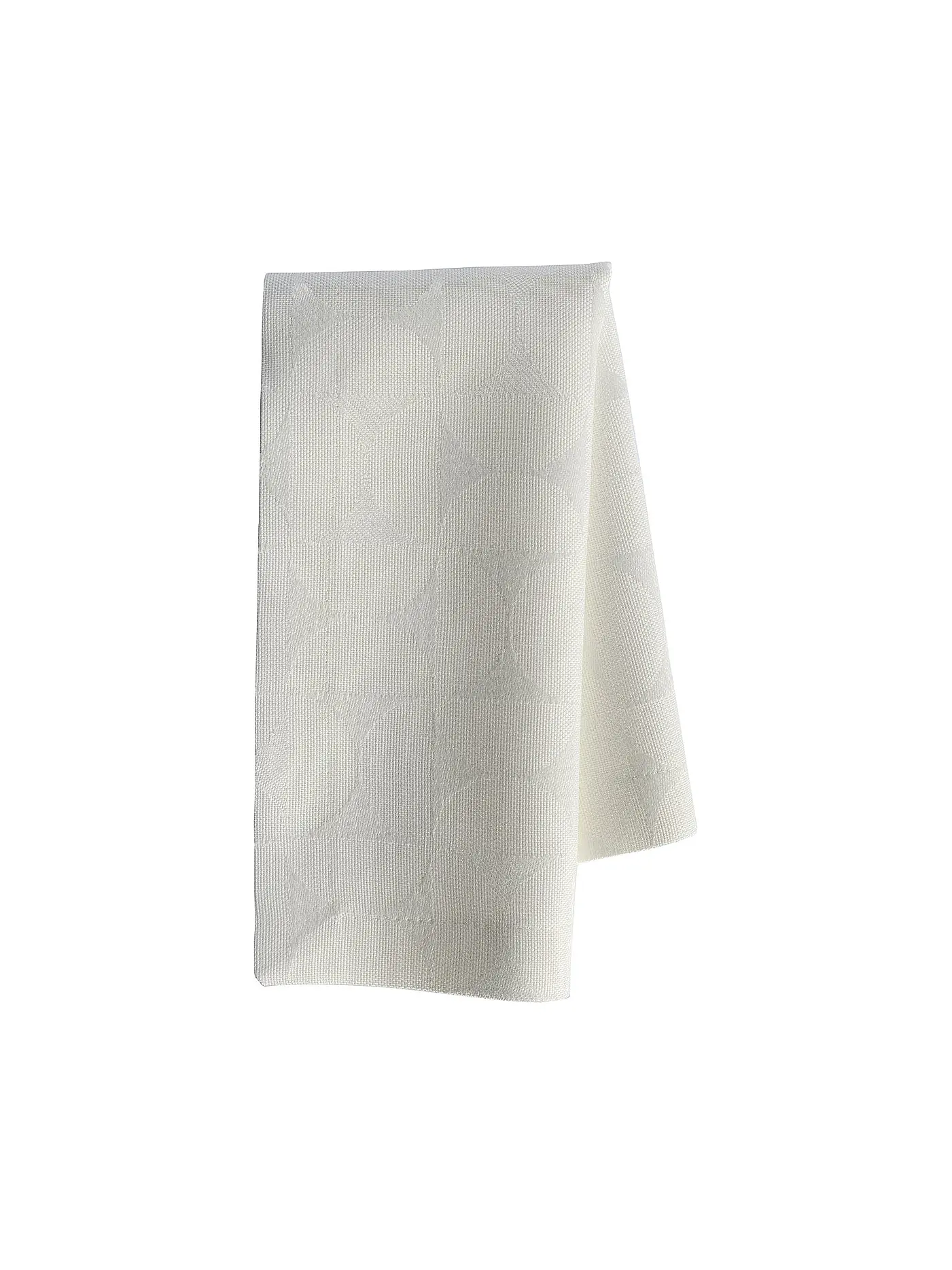 SANDER | Tischdecke 140x210cm ORA JAQUARD Ecru | weiss
